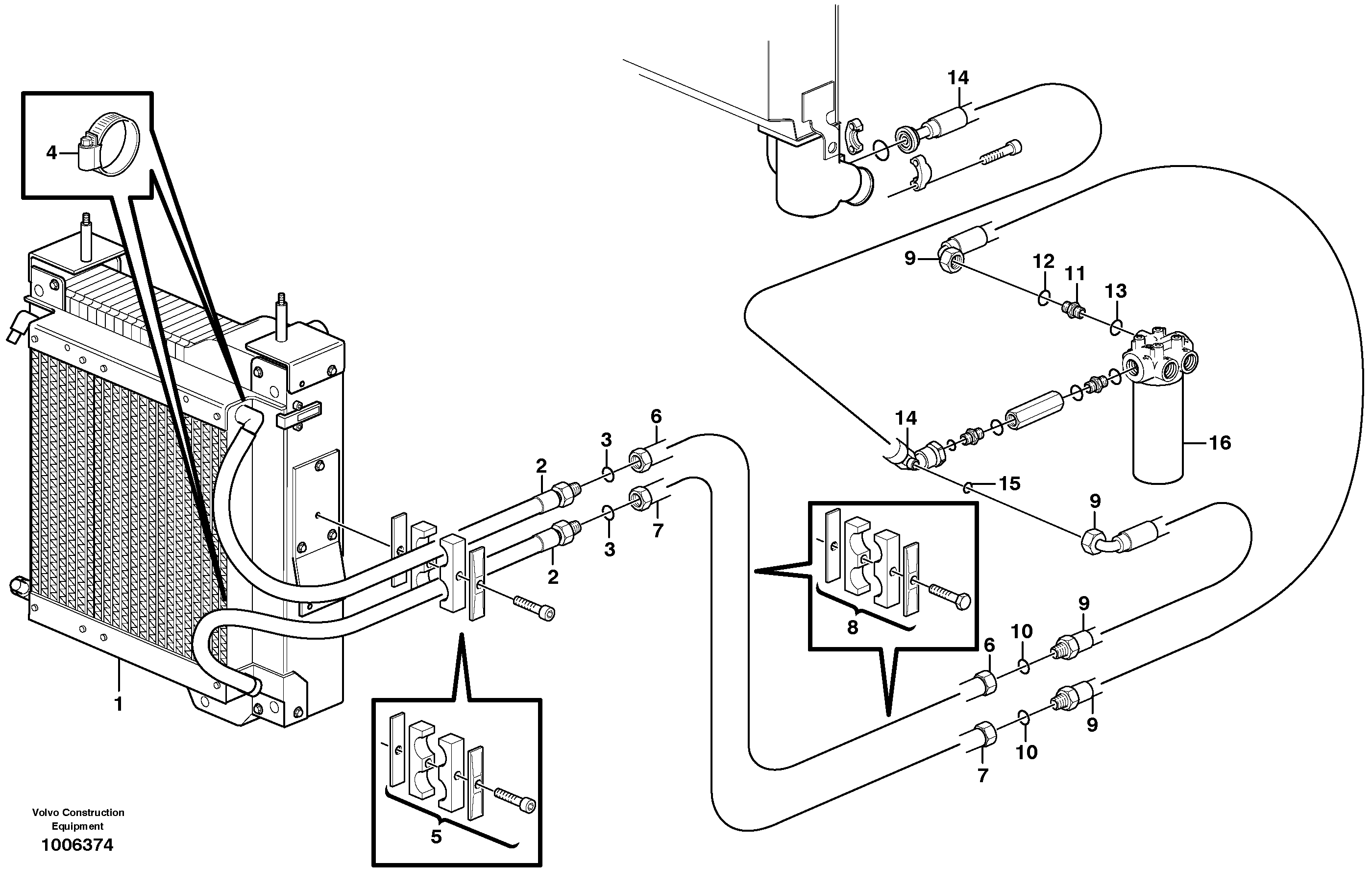 Fuel miser valve VOE11882912 VOLVO