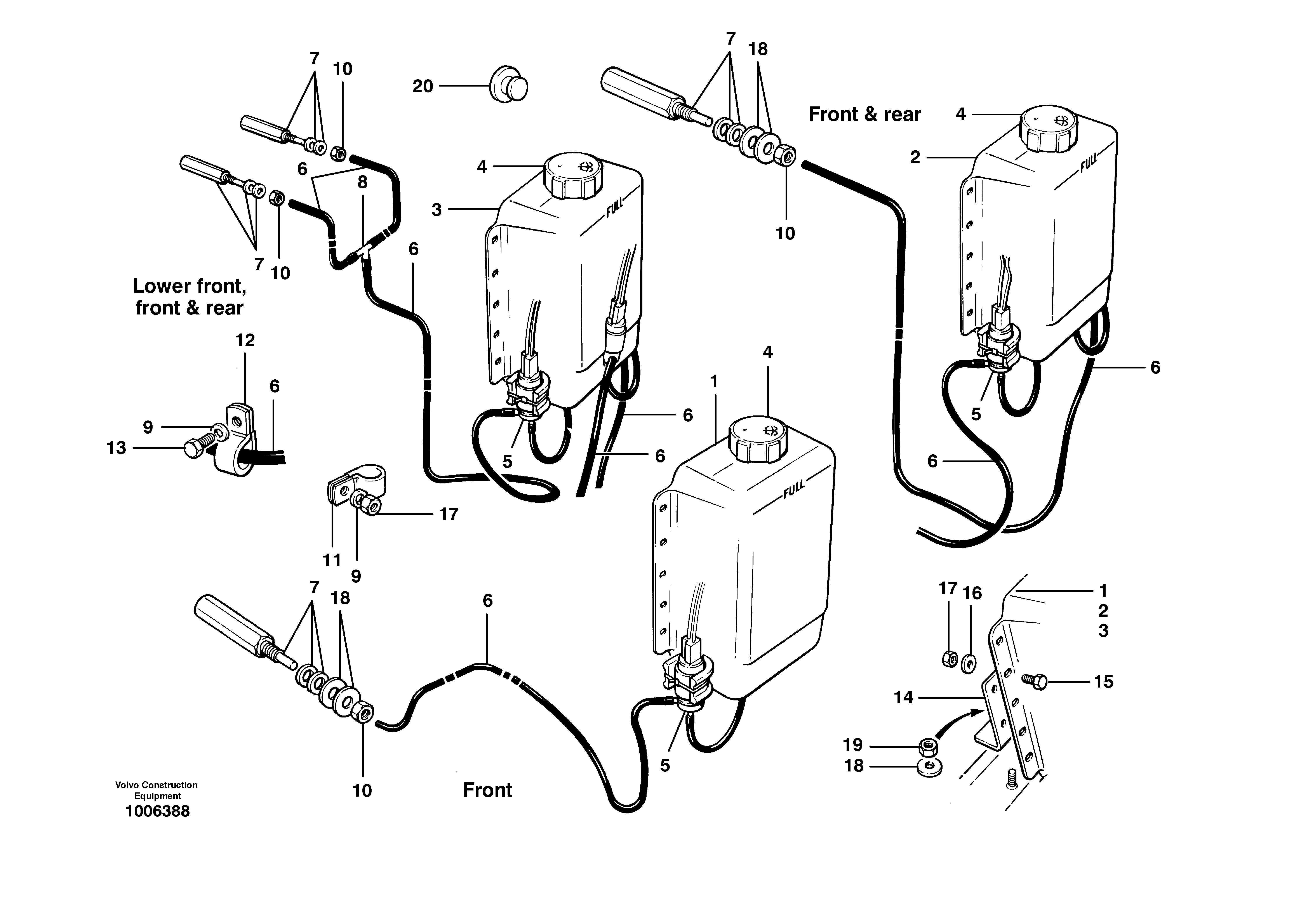 Hose CH401017 VOLVO