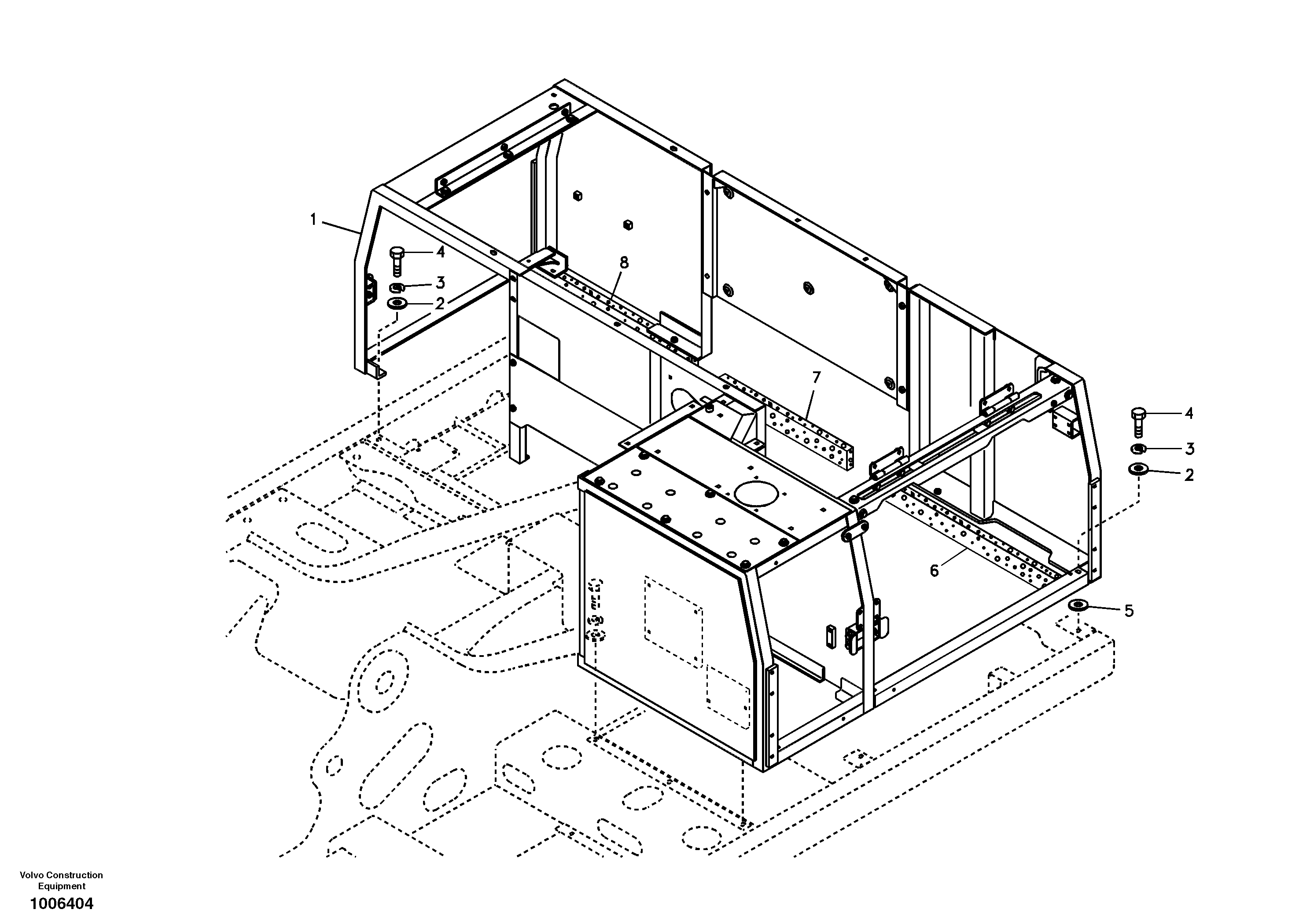 Frame VOE14518653 VOLVO