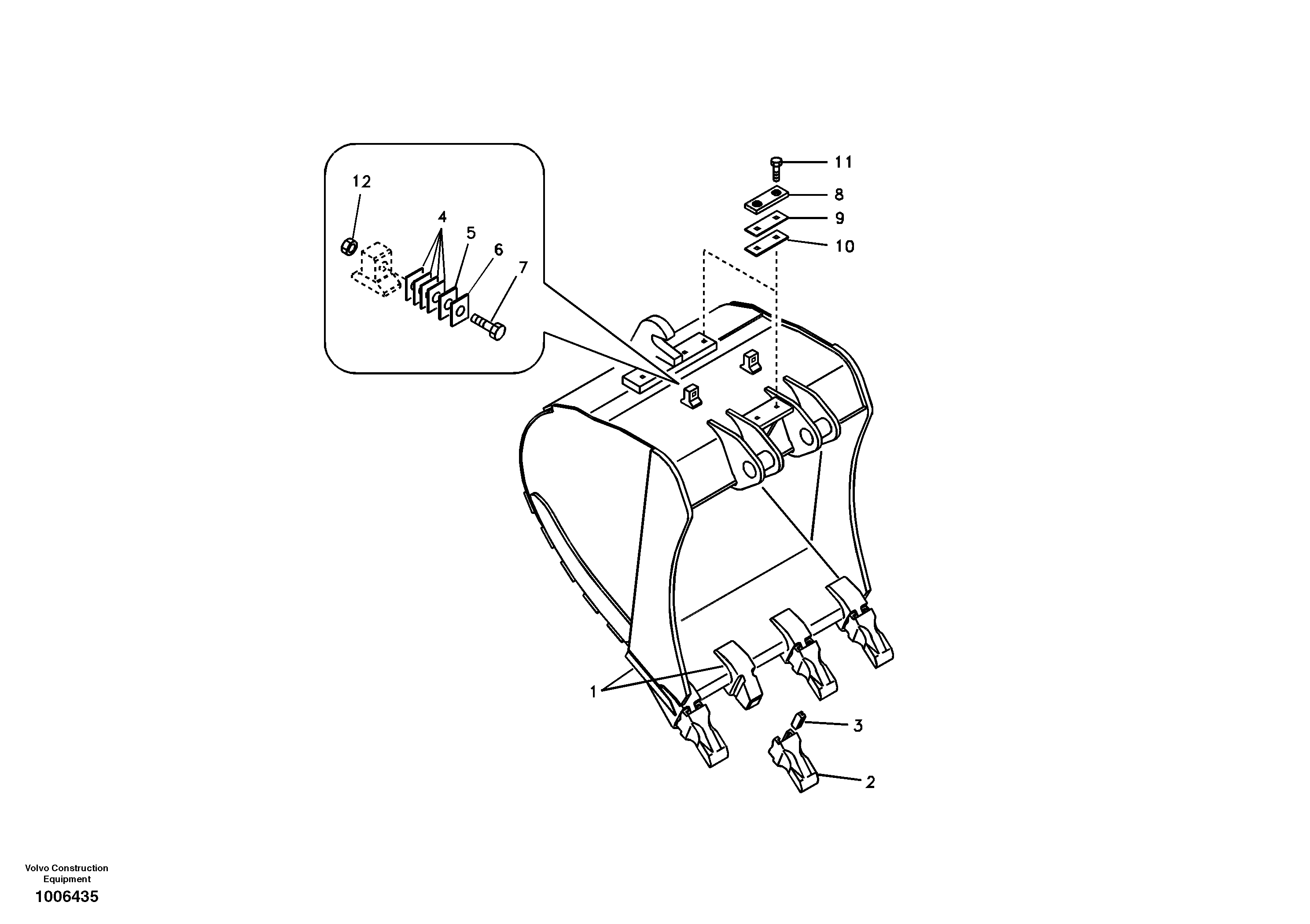 Cutting edge VOE14522518 VOLVO