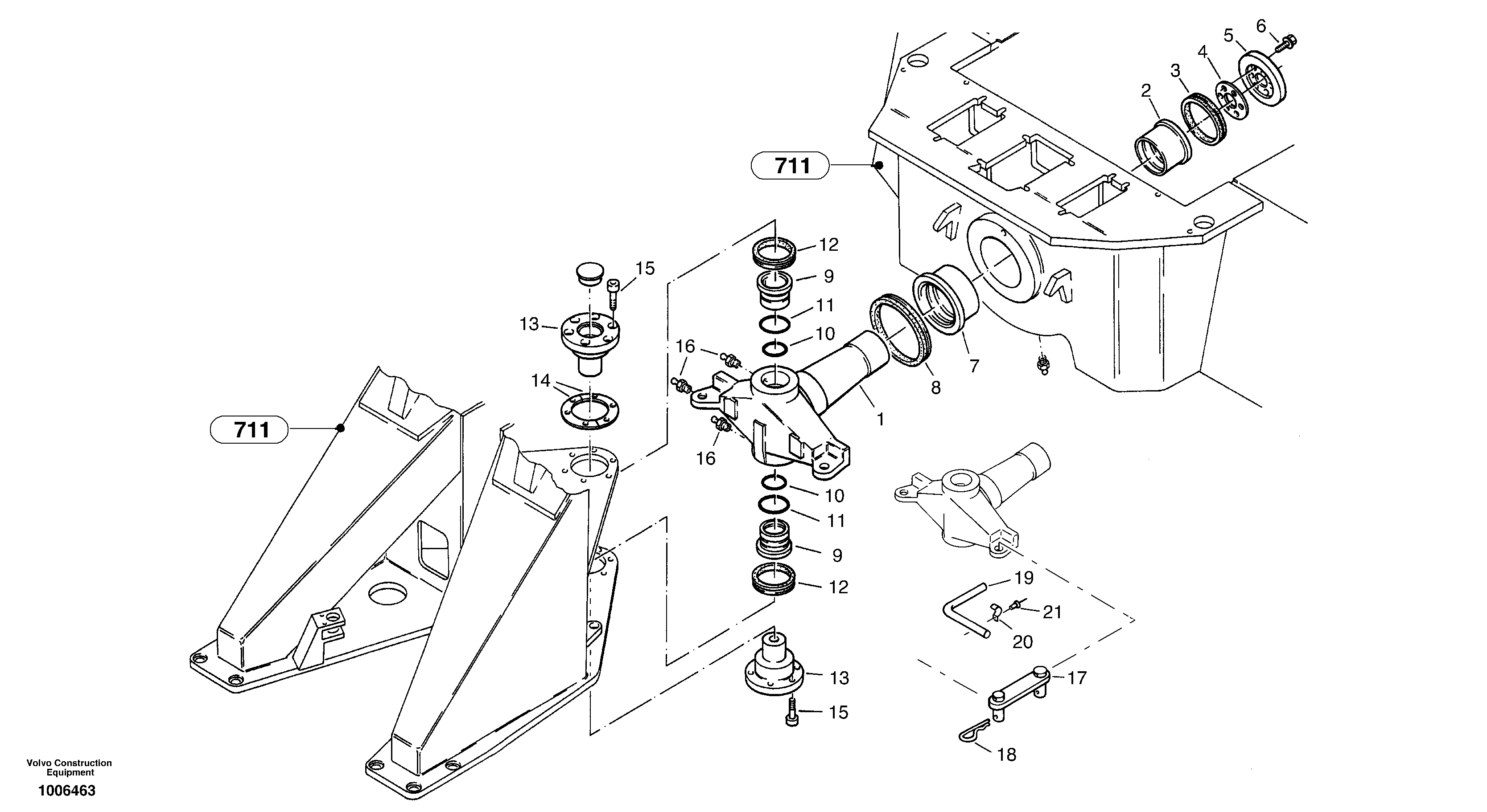 Cotter Pin VOE11306830 VOLVO