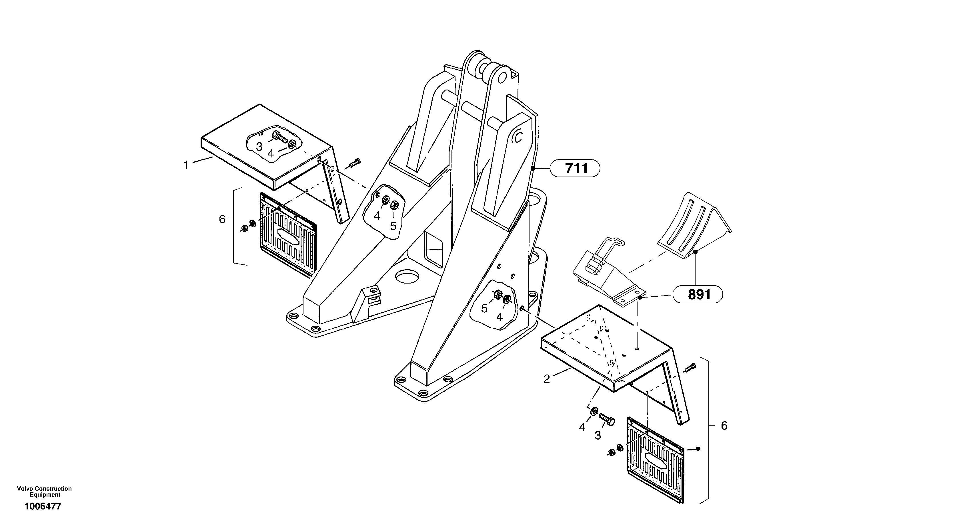 Screw ZM8095900 VOLVO