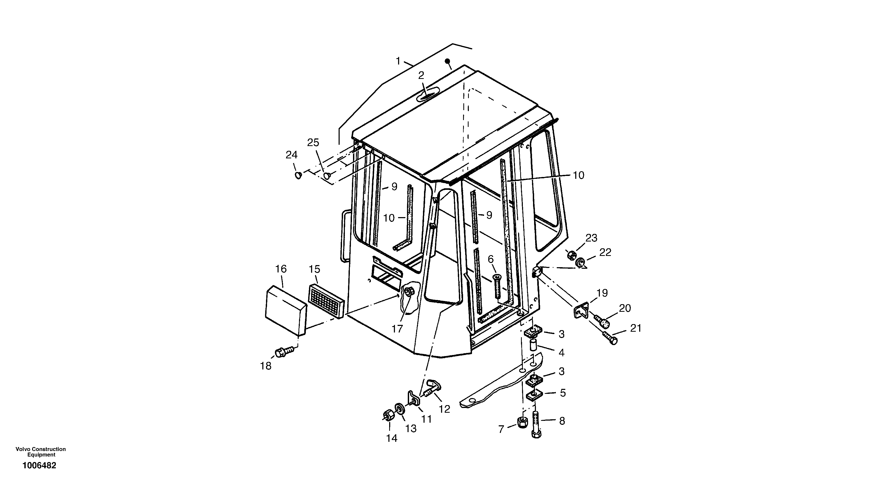 Cover, cap ZM2800437 VOLVO