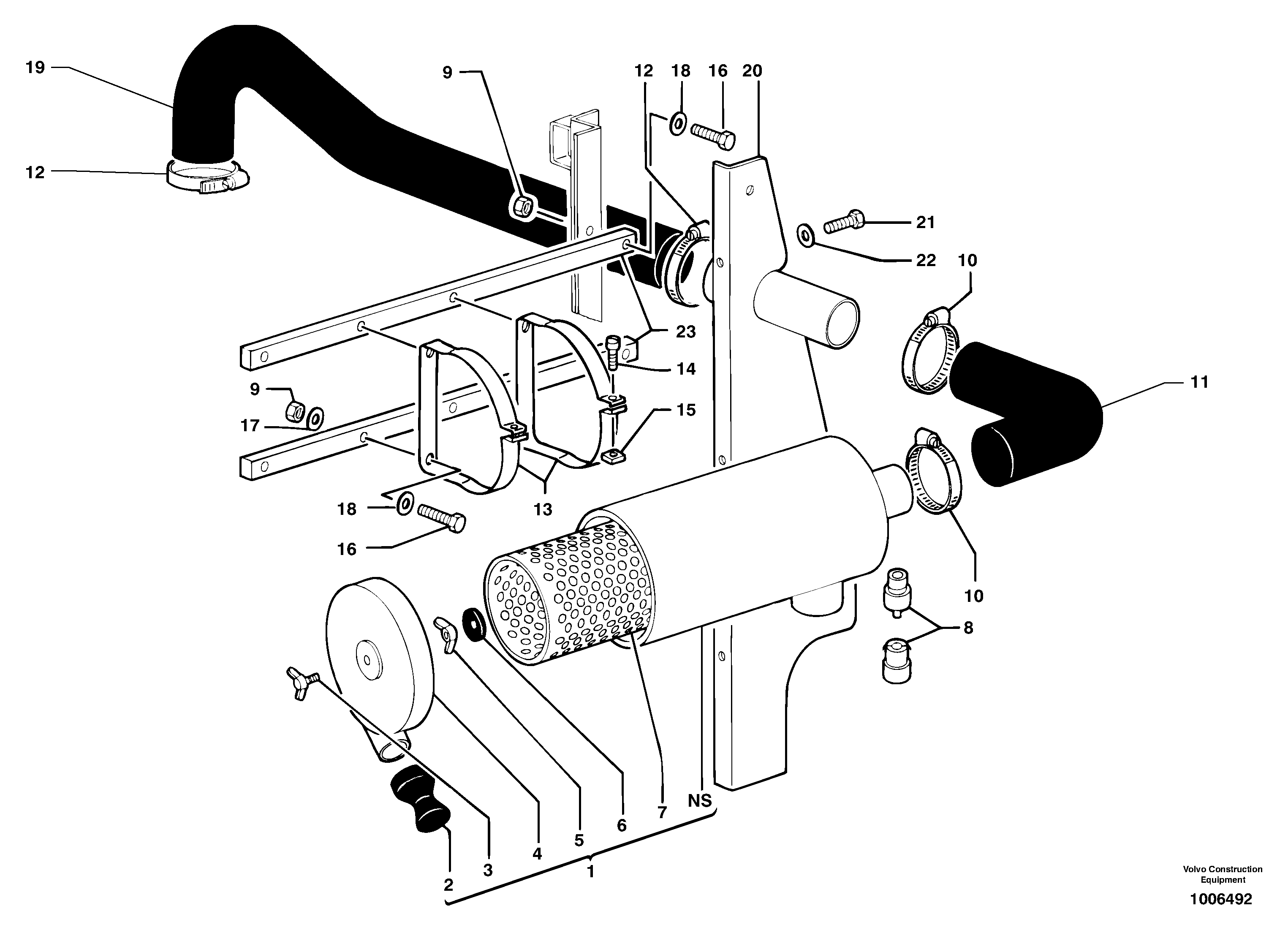 Square Nut PJ7411264 VOLVO
