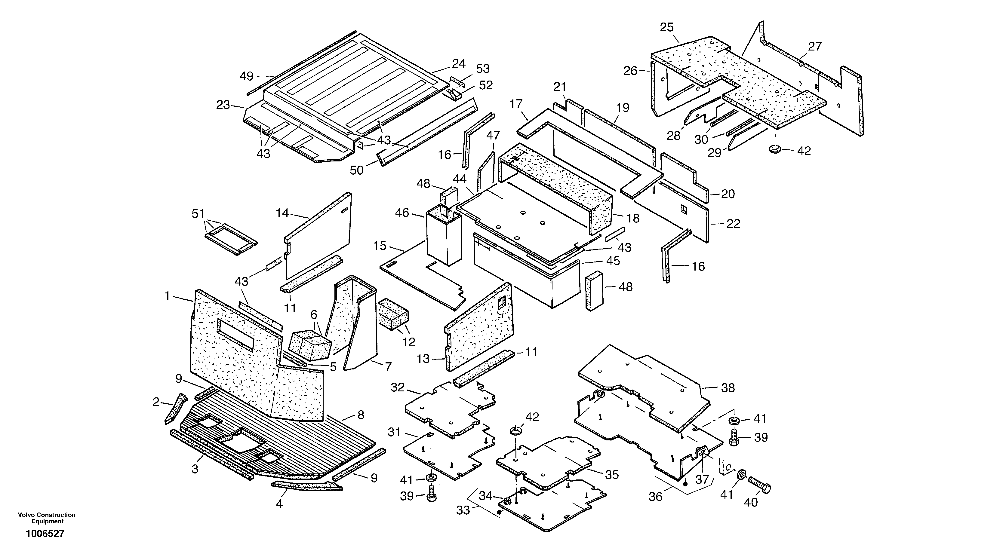 Cover plate ZM2800087 VOLVO