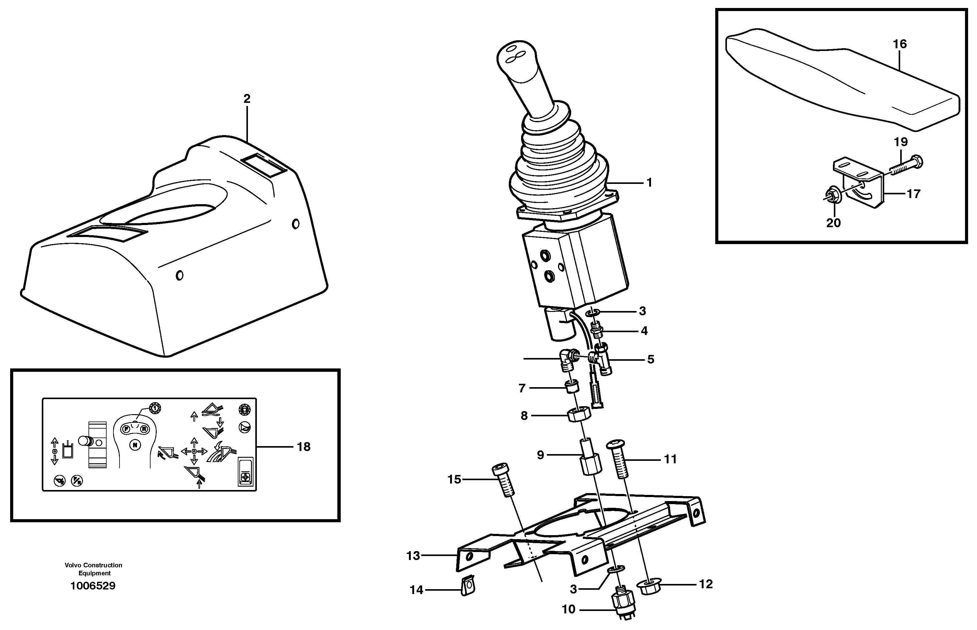 Frame, Centre VOE11039743 VOLVO