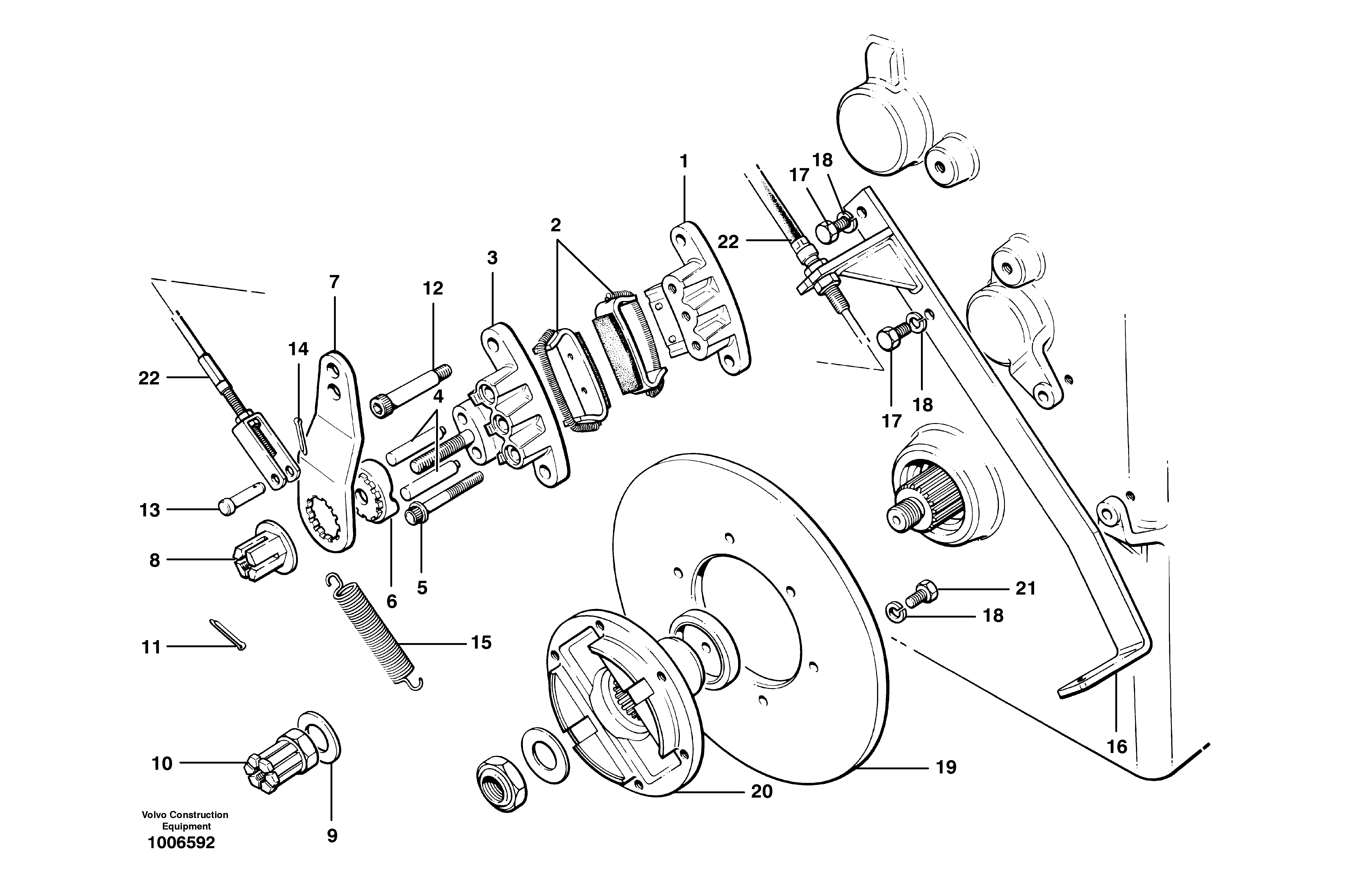 Push Pin CH48478 VOLVO