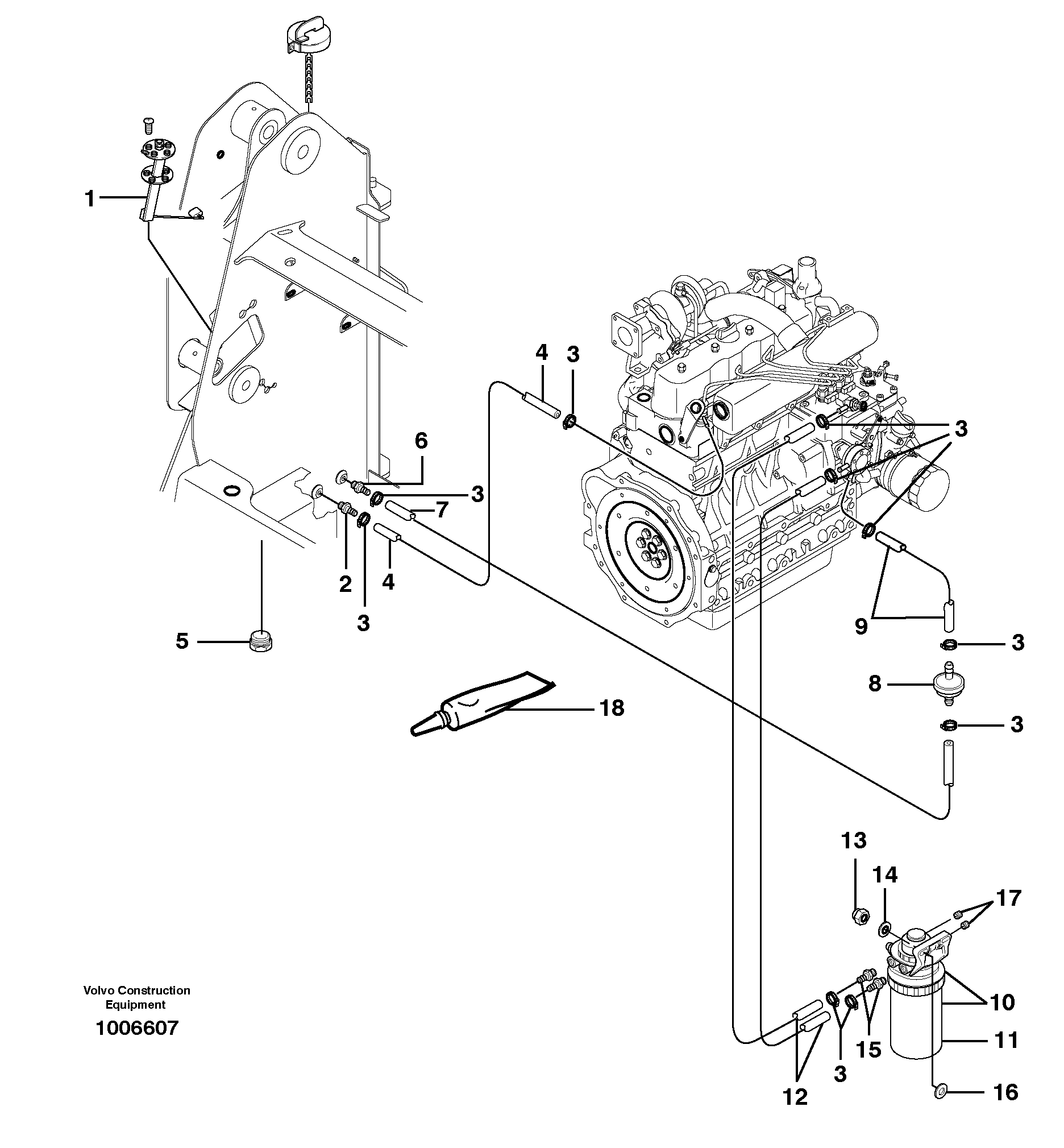 Monitor VOE968144 VOLVO