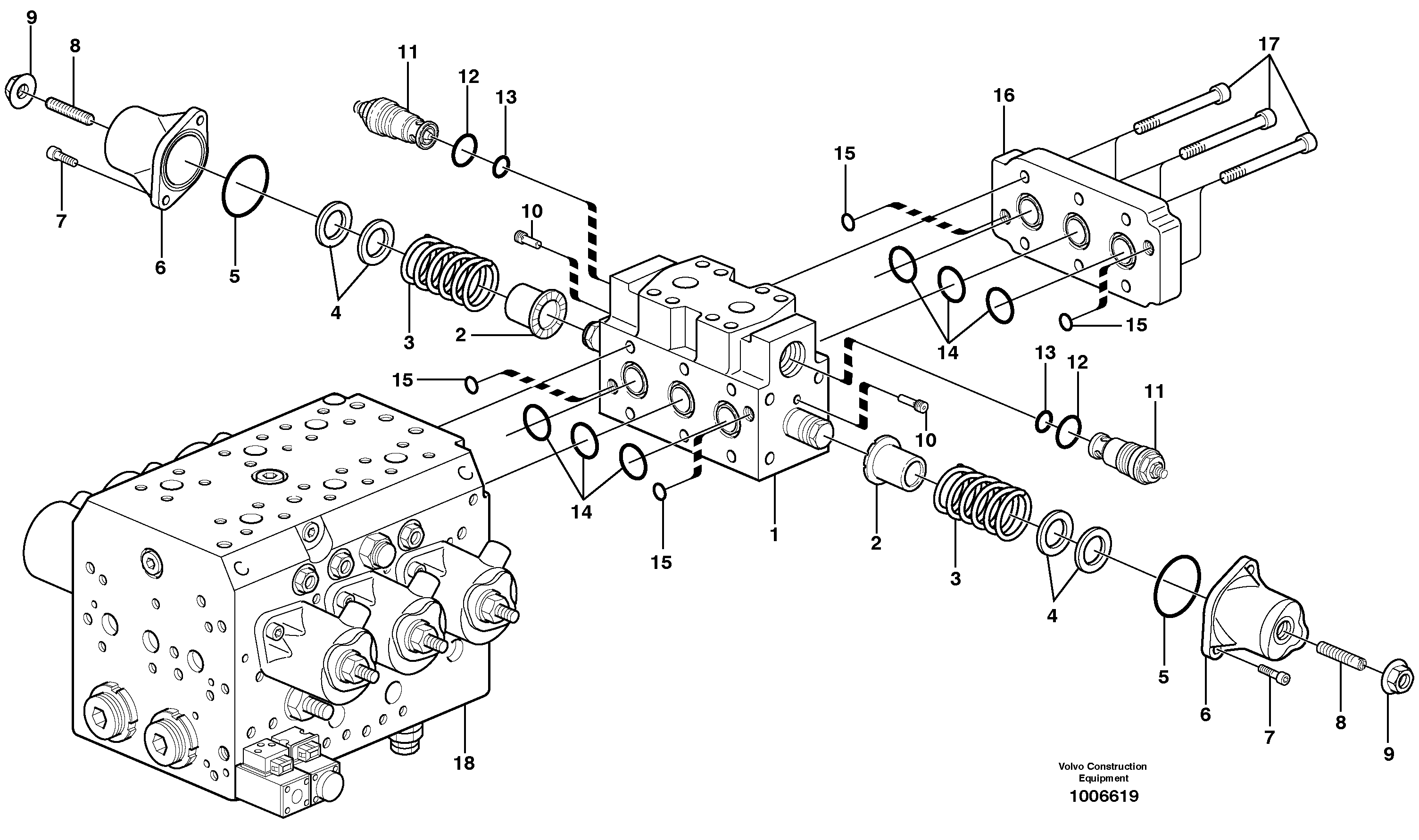 Ключевой жетон VOE17261930 VOLVO