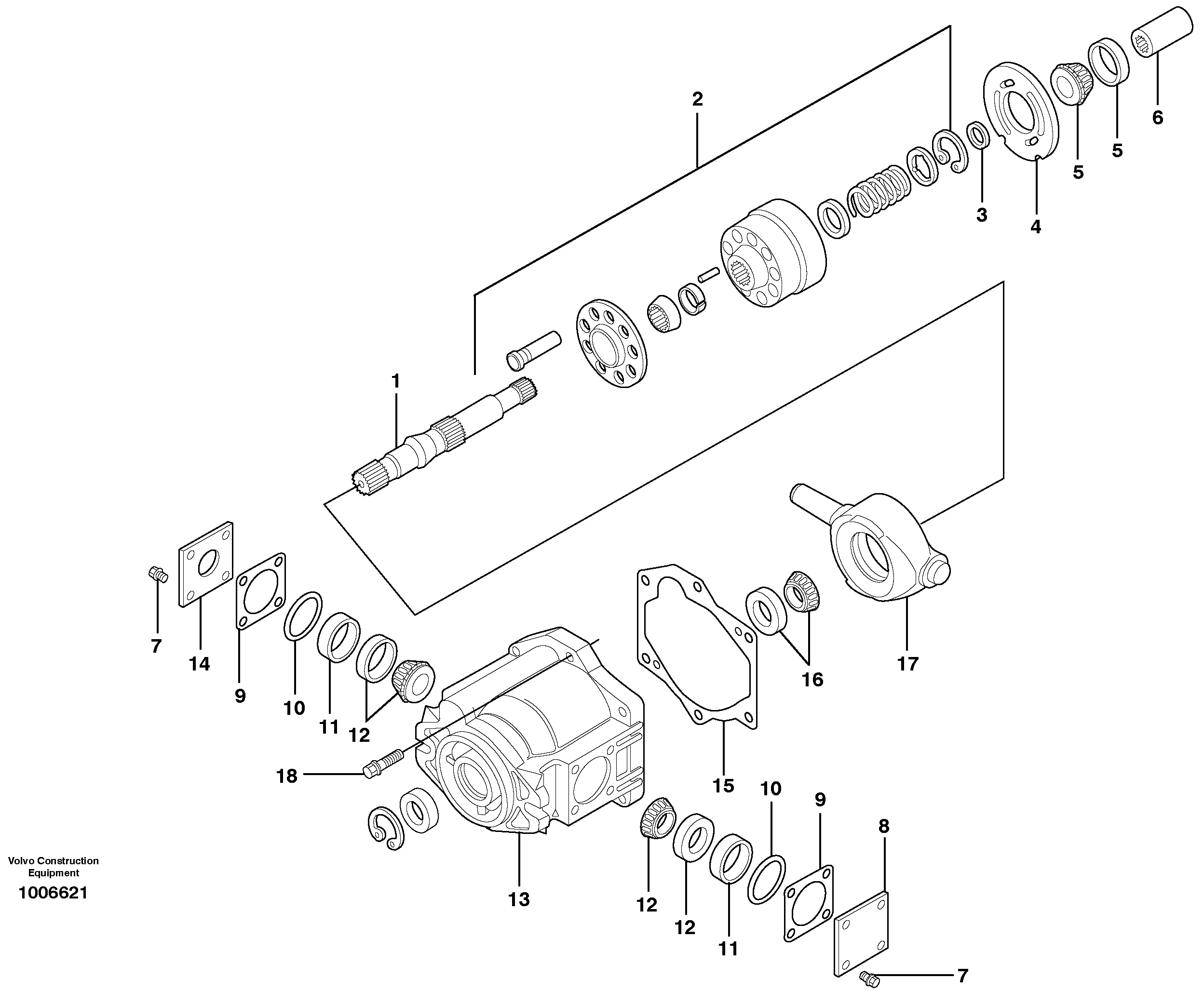 Digging Arm VOE11710550 VOLVO