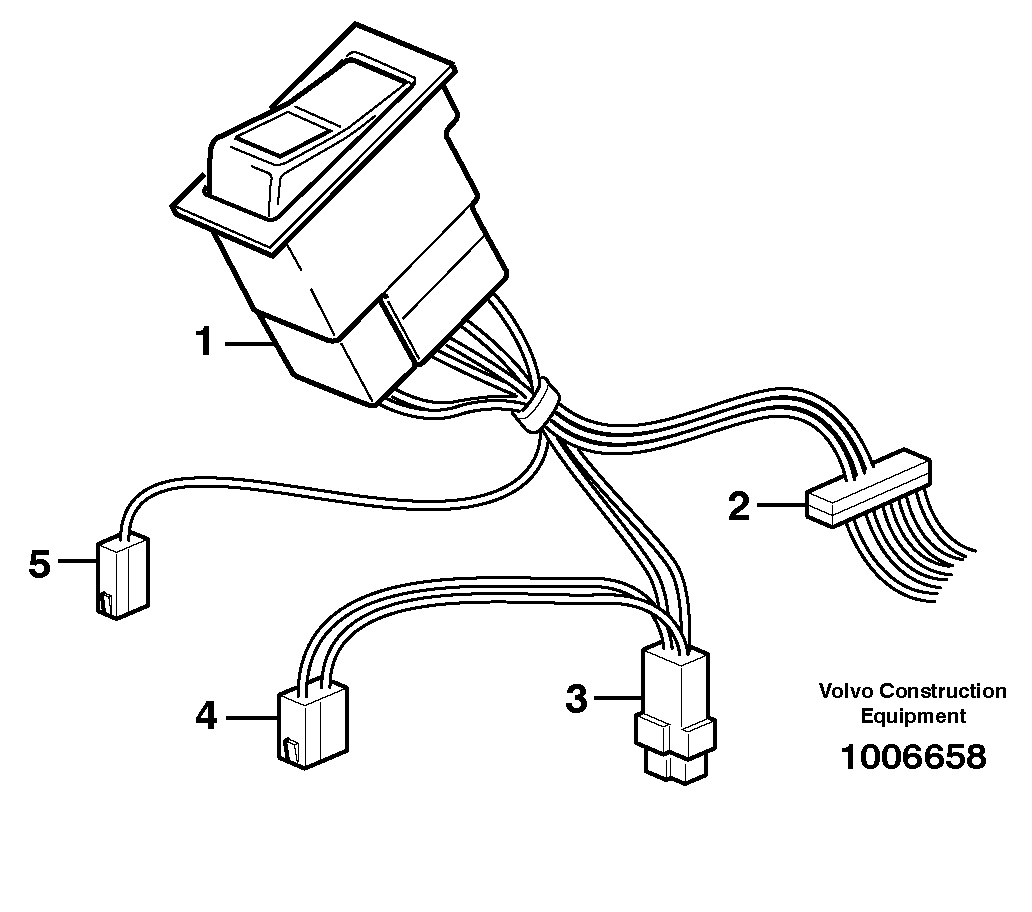 Rubber cushion VOE11040906 VOLVO