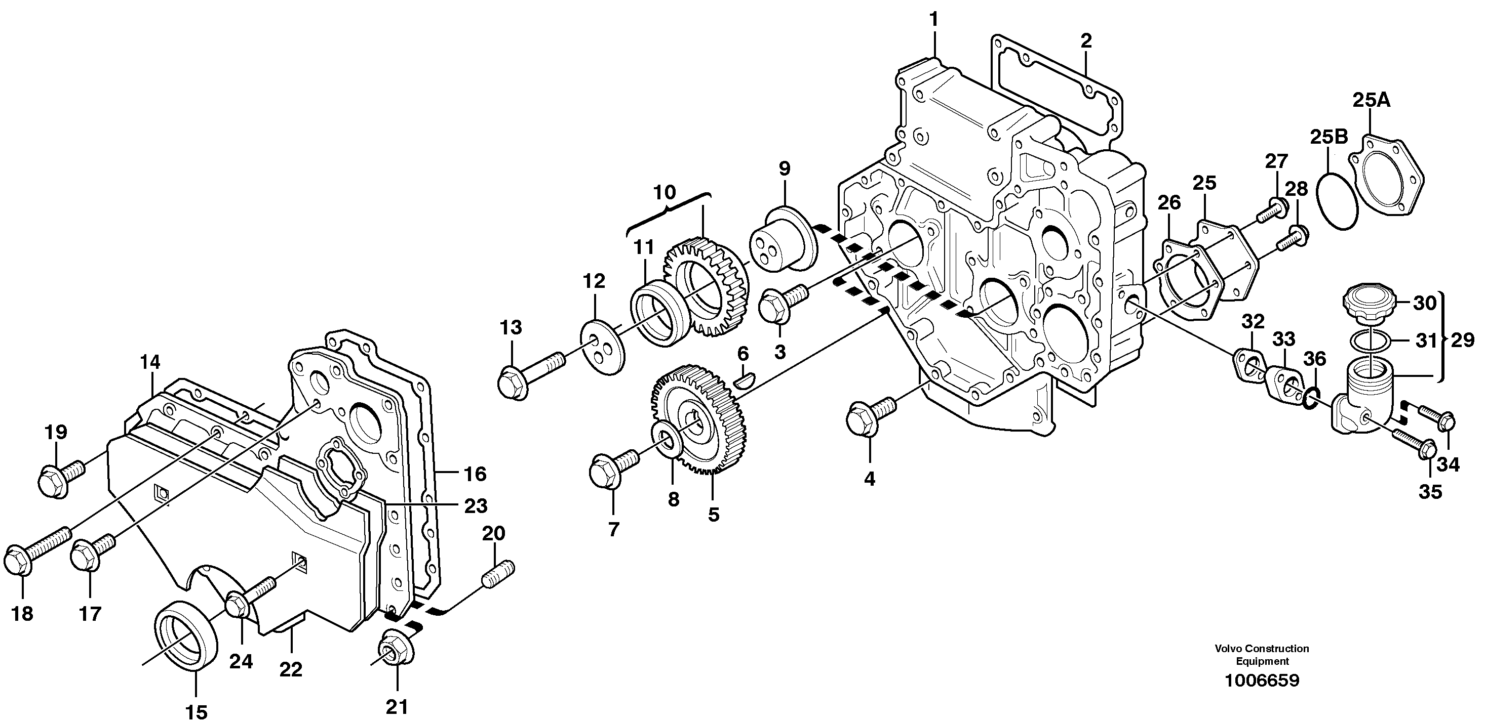 Gasket VOE11711203 VOLVO