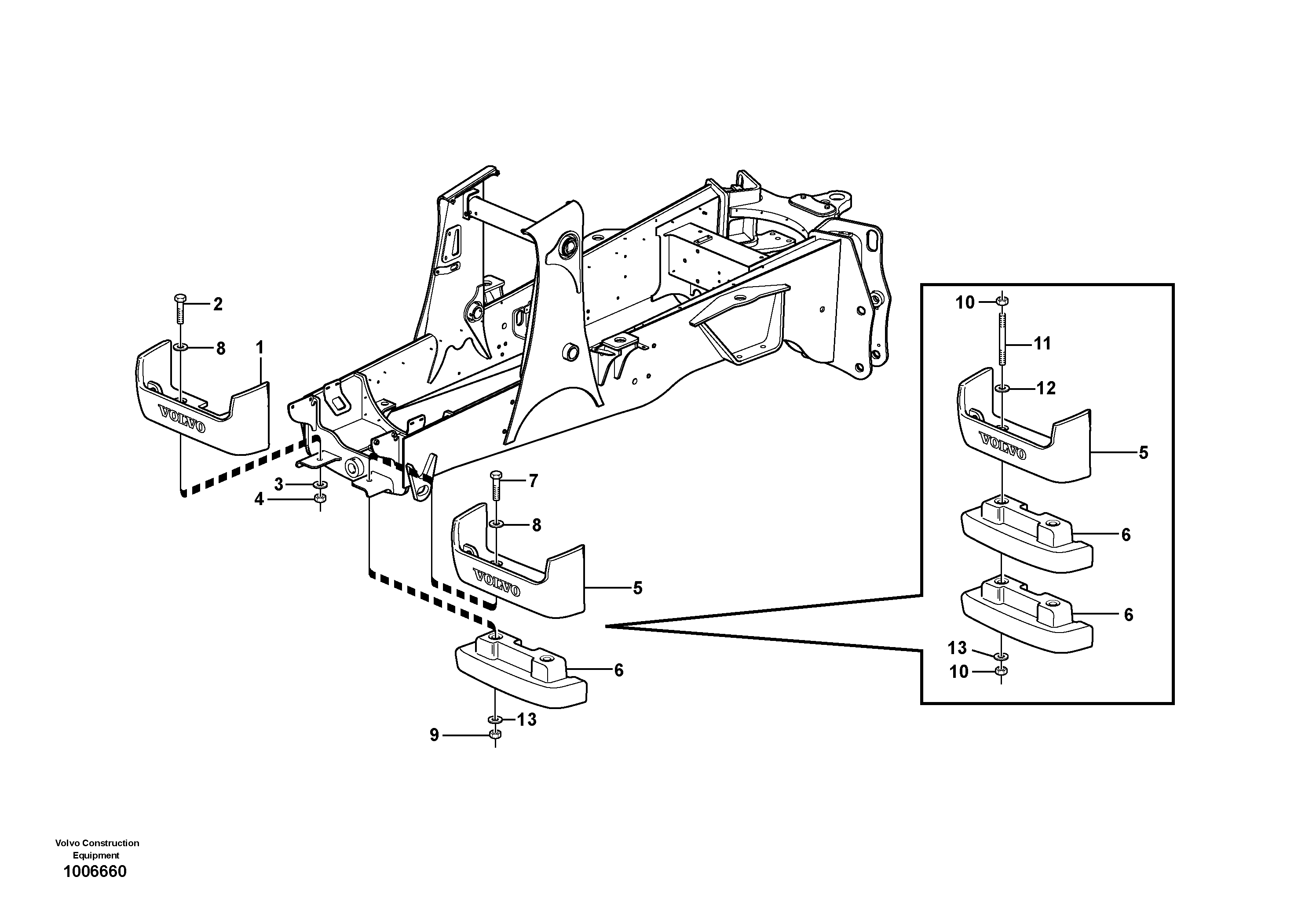 Tilt bearing VOE983340 VOLVO