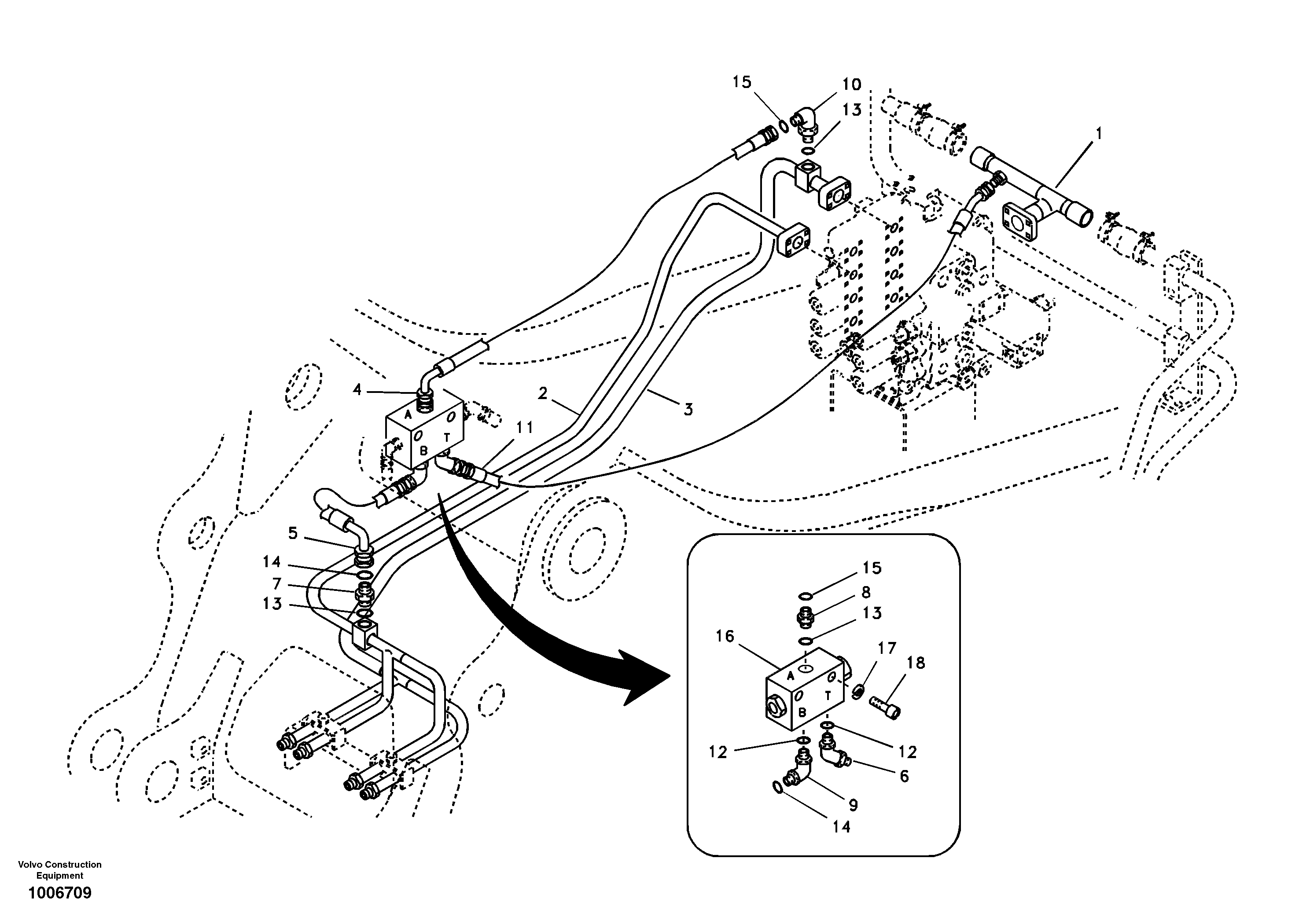 Timing gear casing VOE14880312 VOLVO