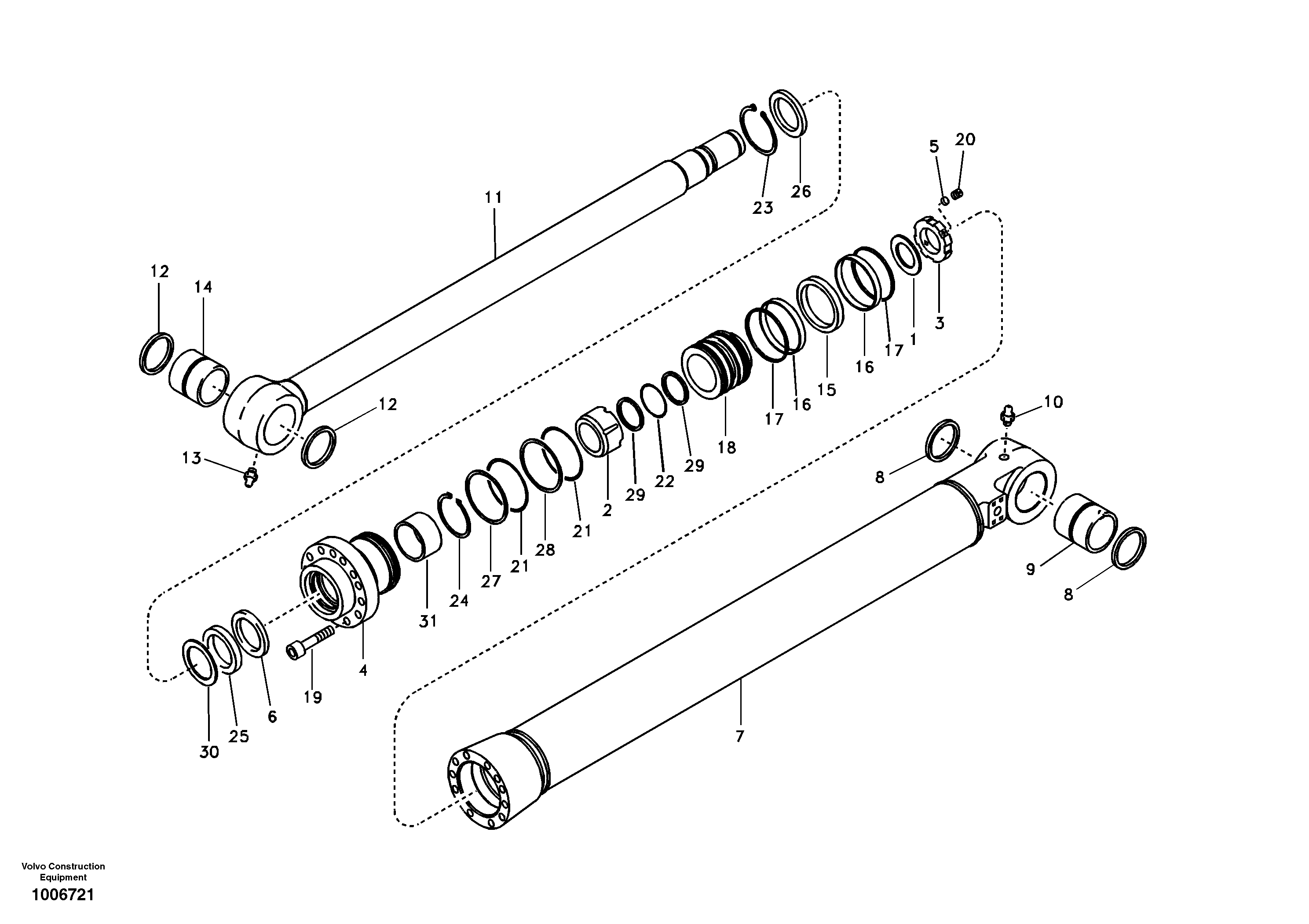 Door,valve housing VOE14541245 VOLVO