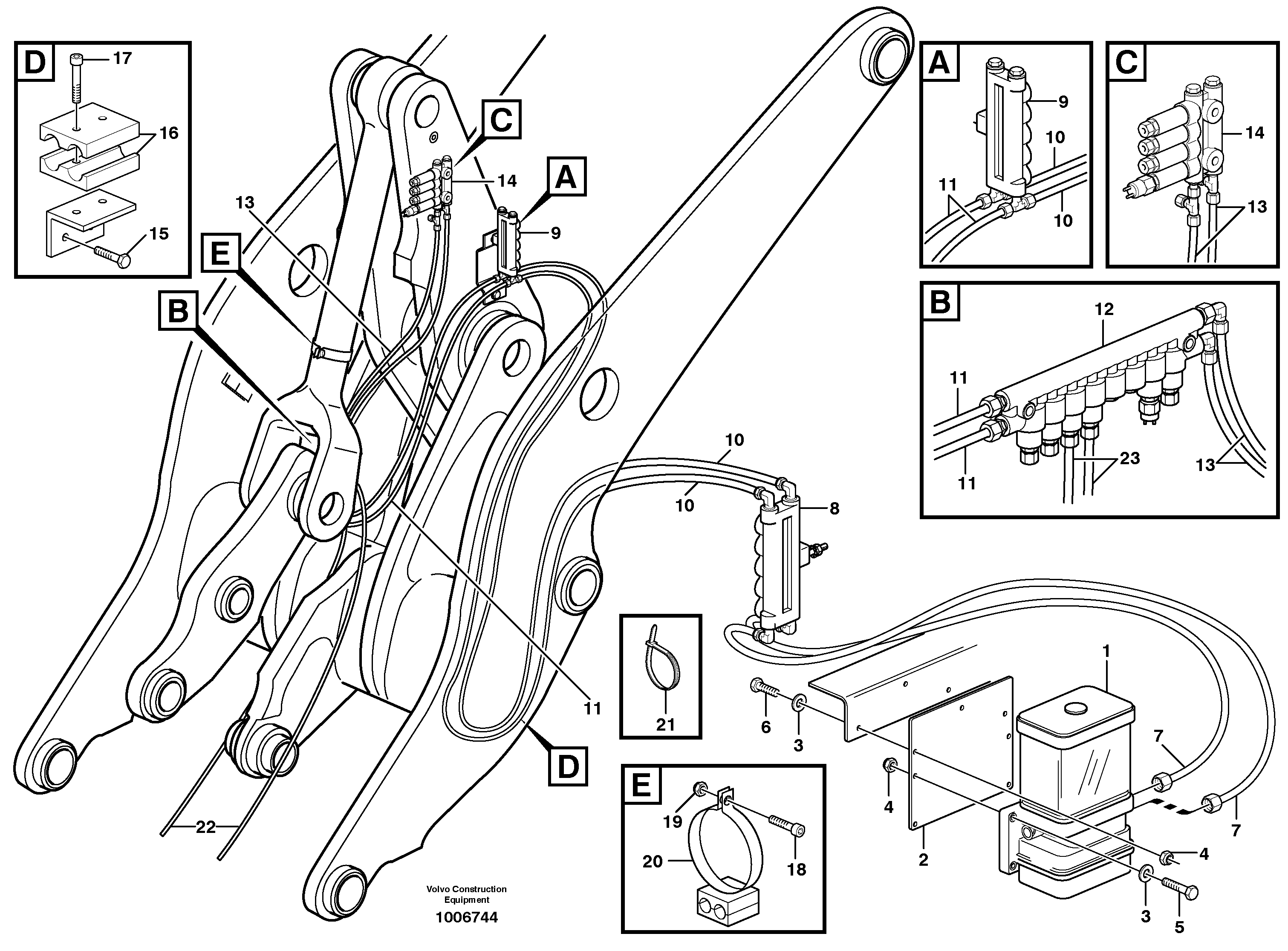 Bracket 11176586 VOLVO