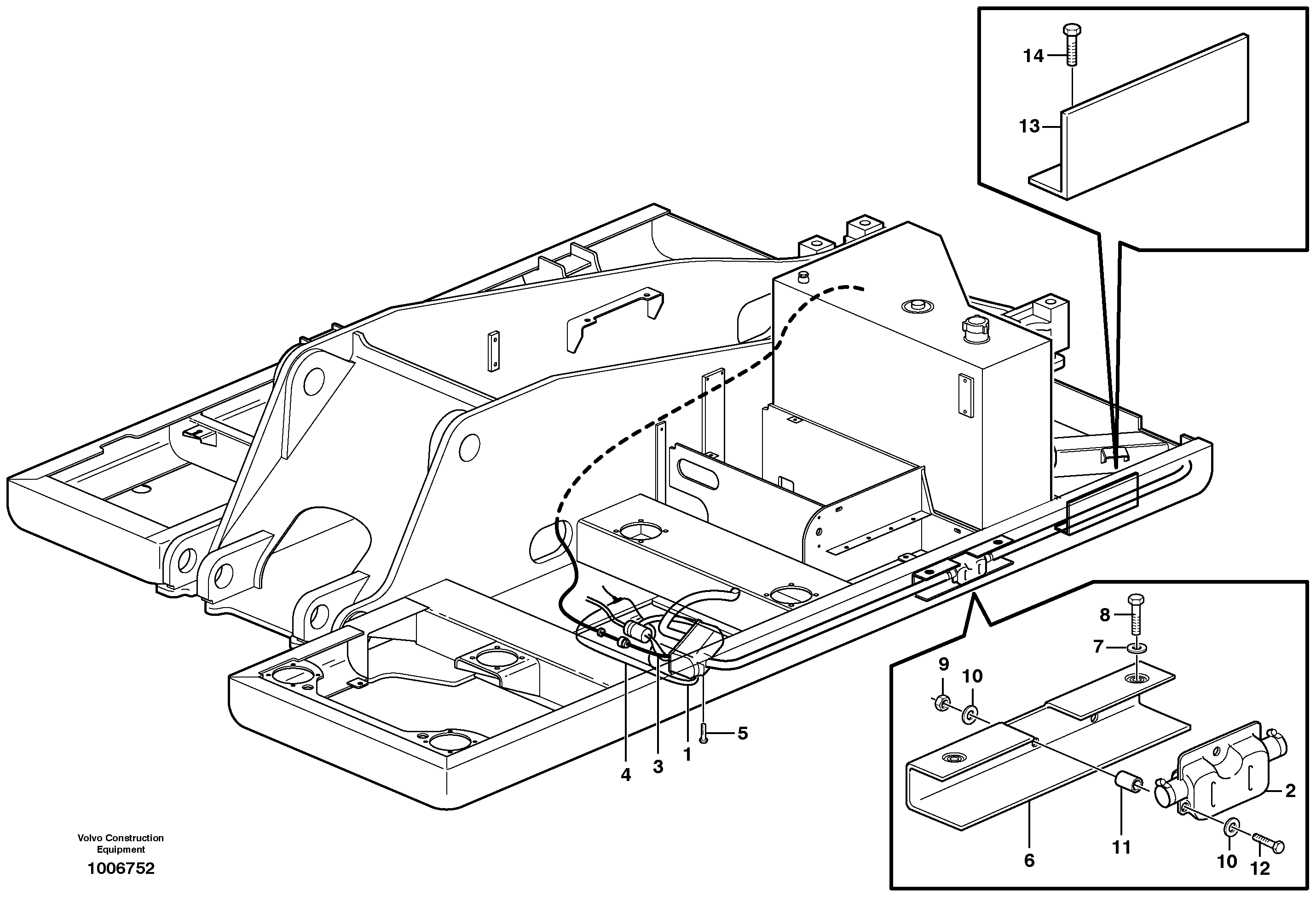 Pierce Nut VOE14376105 VOLVO