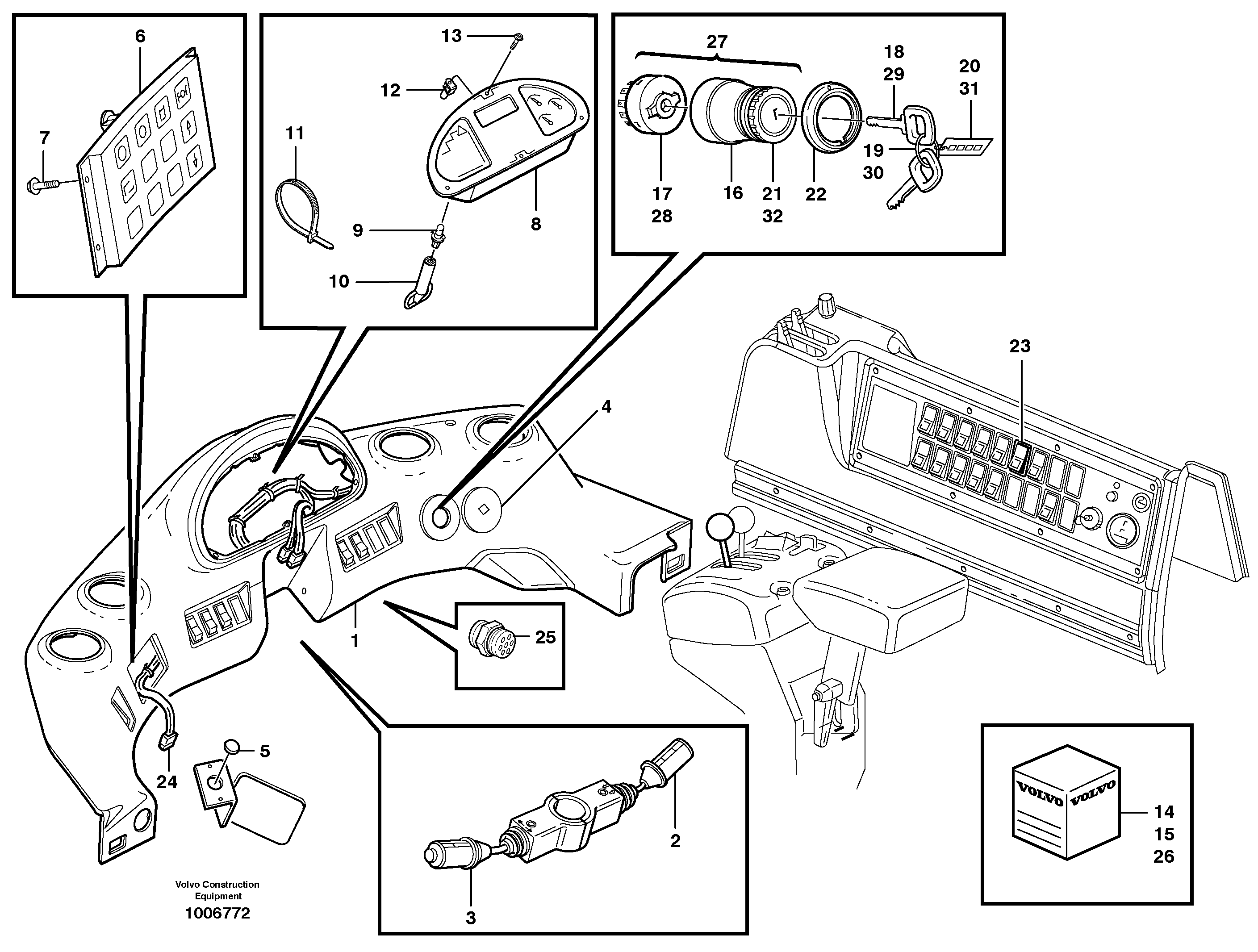 Safety belt VOE4881293 VOLVO