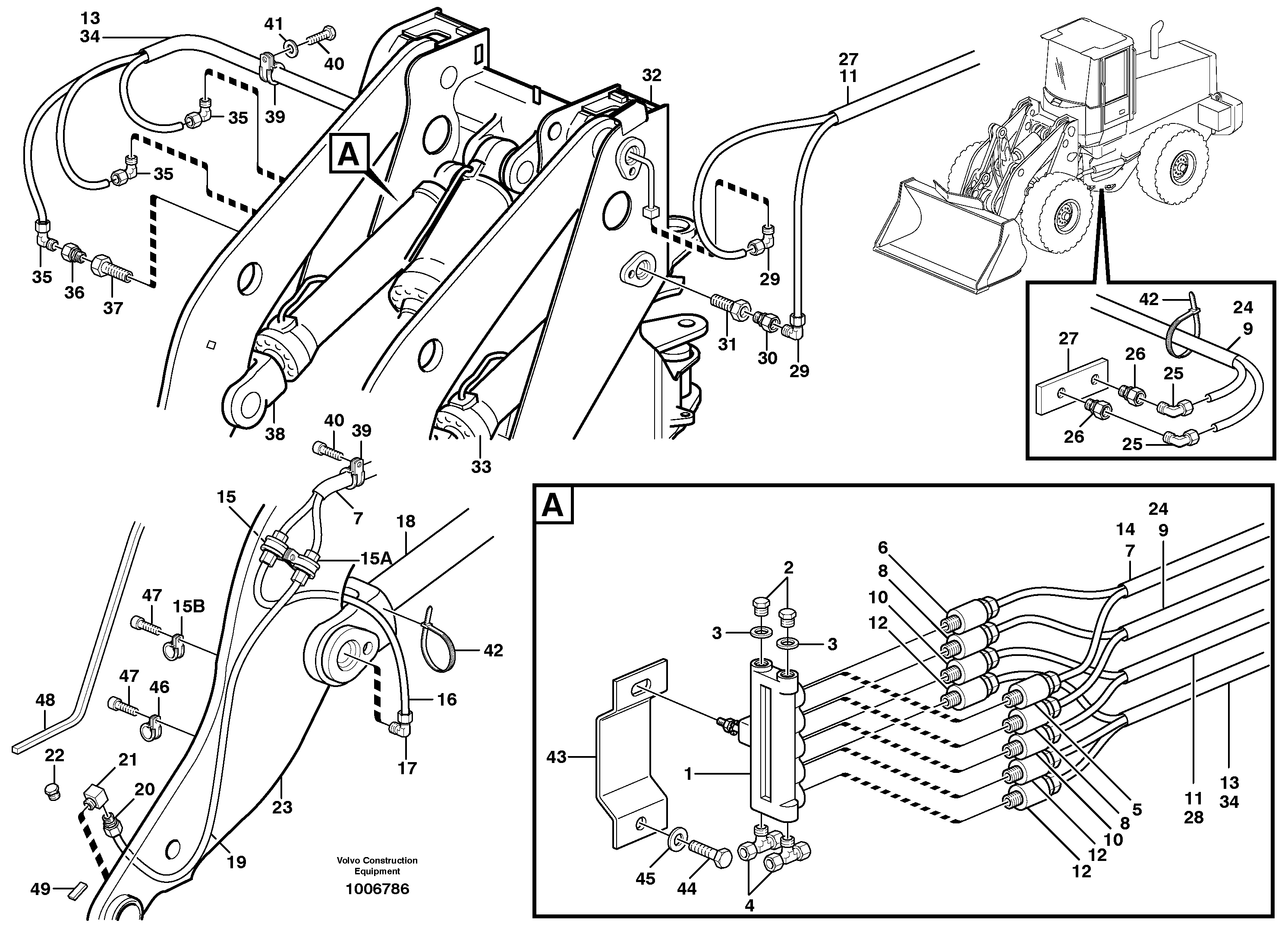 Valve Assembly, Stop VOE11701396 VOLVO
