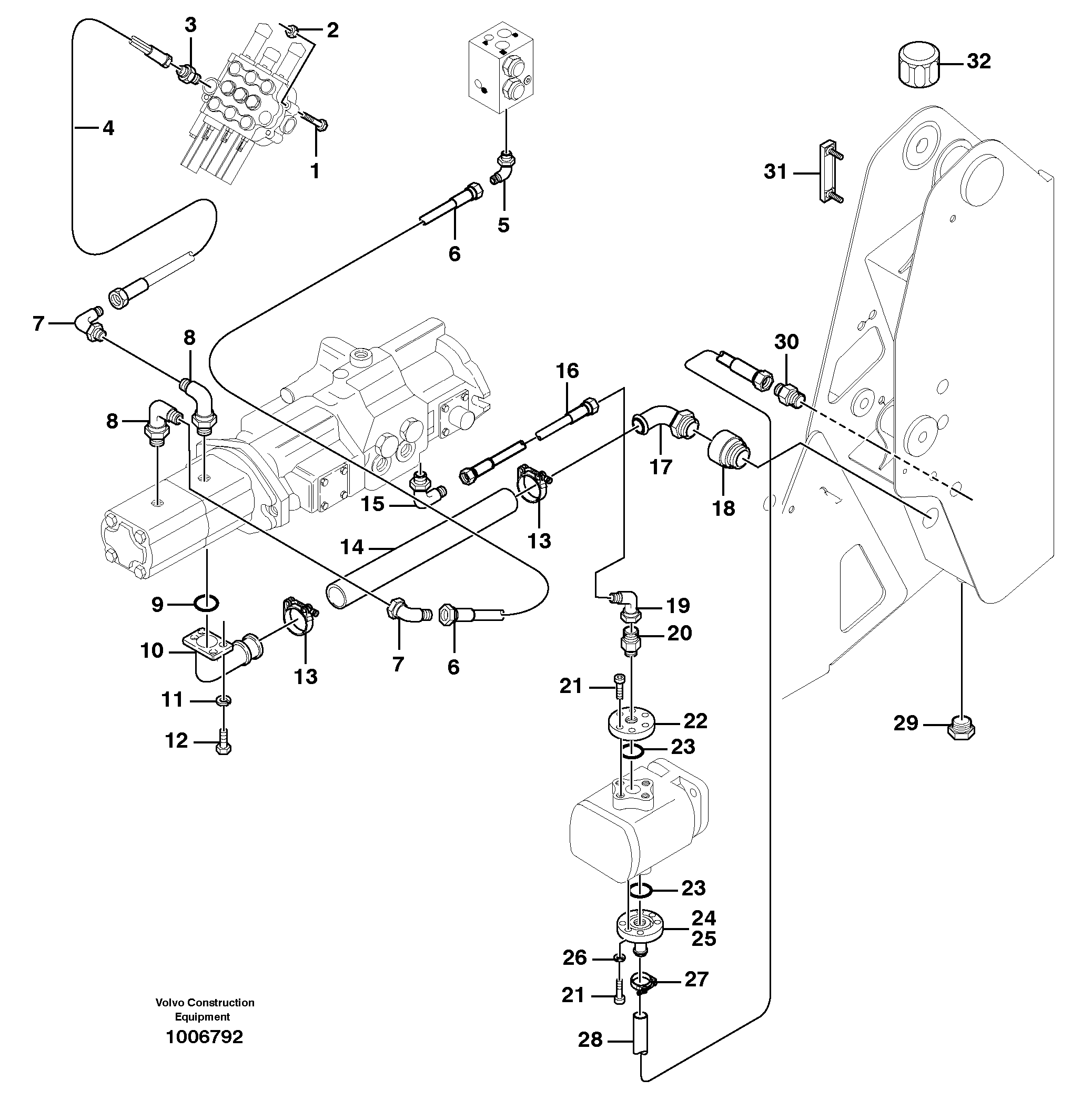 For upper engine part VOE13940134 VOLVO