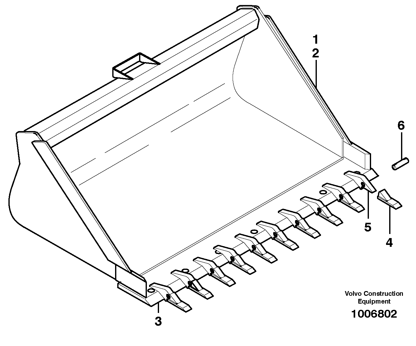 Bucket VOE11840145 VOLVO