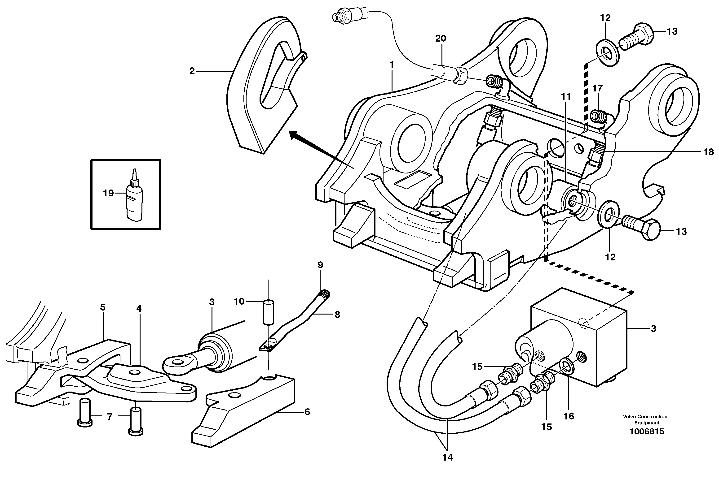 Plywood Cover RM/VOE14258362 VOLVO