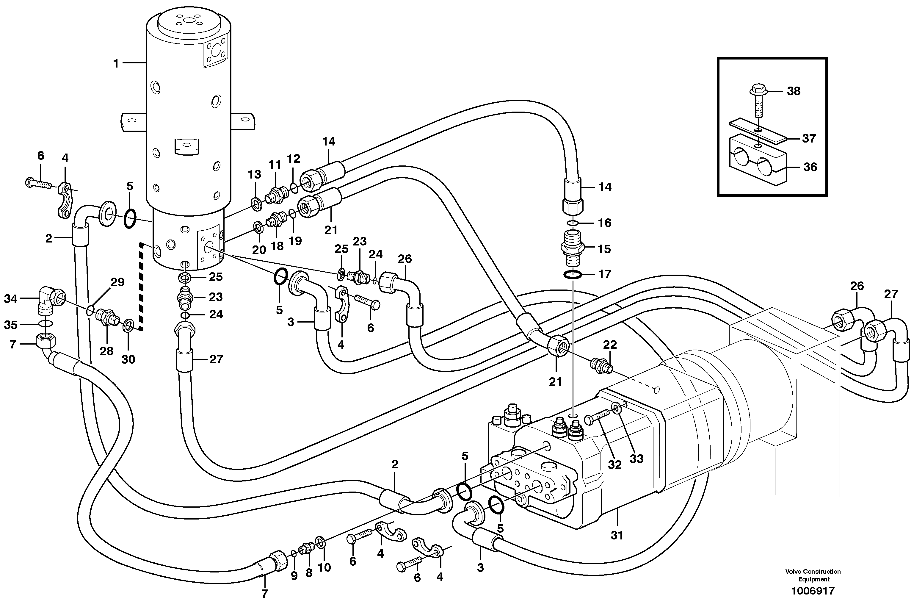 Outer Cup VOE14375926 VOLVO