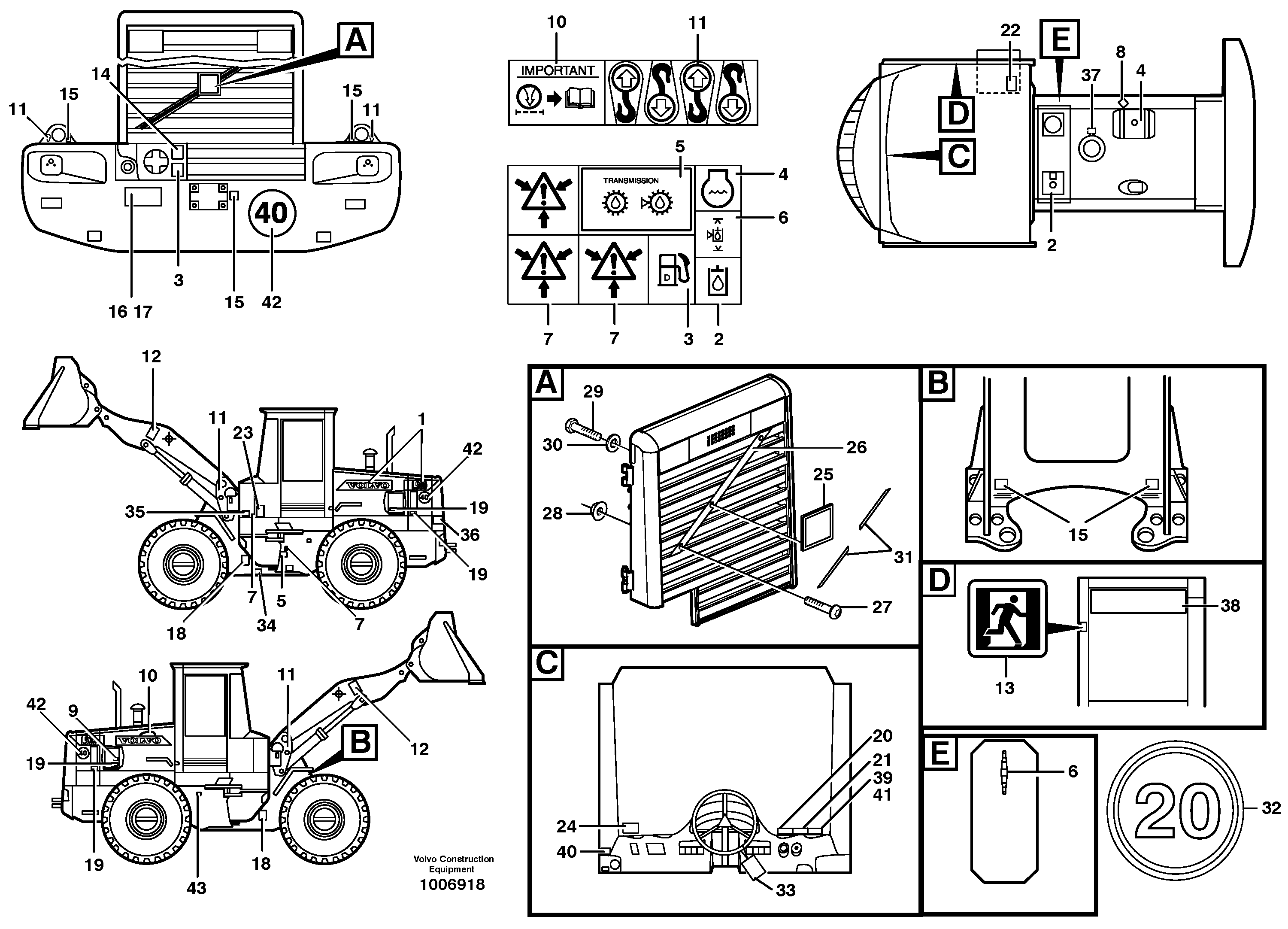Cylinder Block VOE11152201 VOLVO
