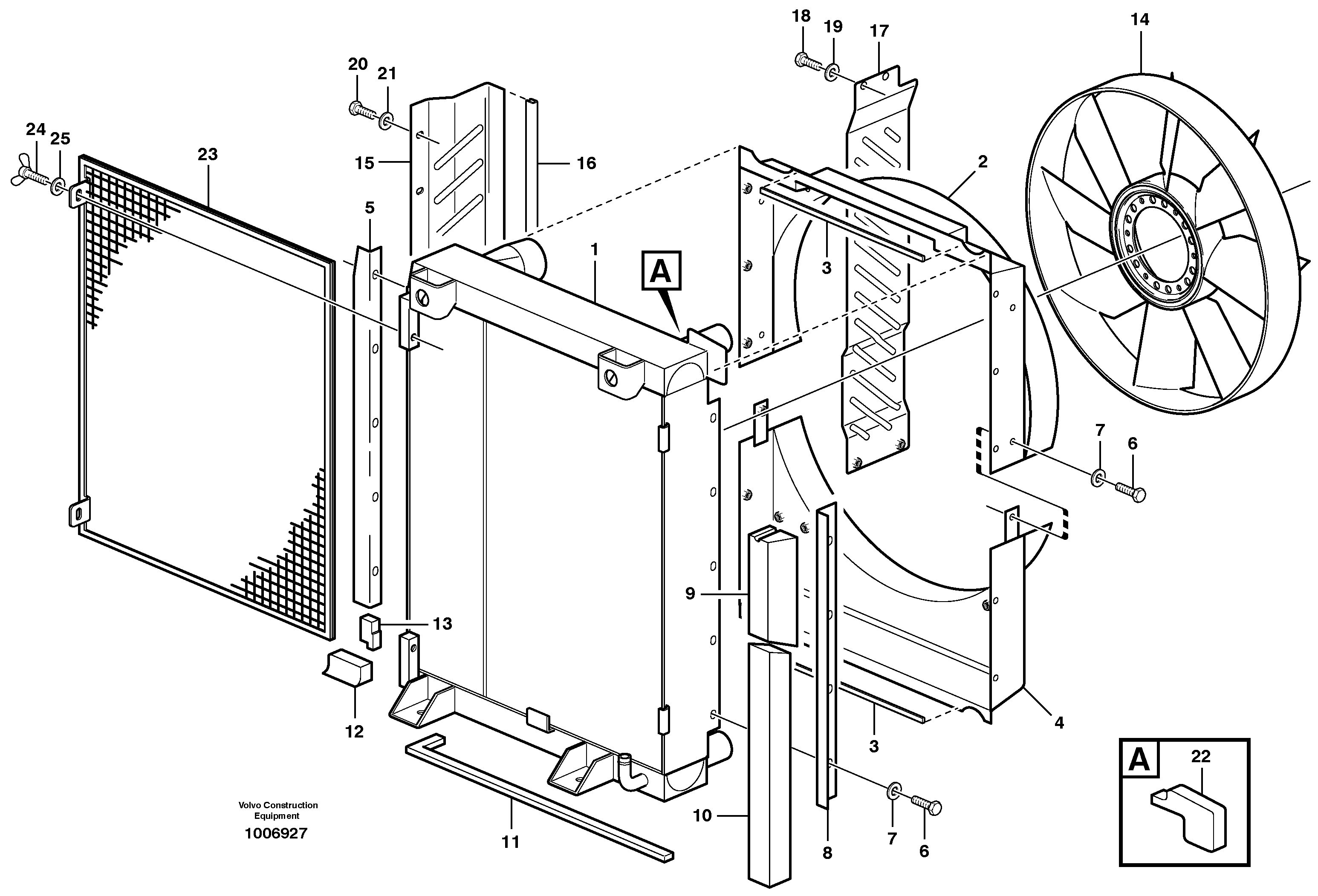 Freon Container VOE14377545 VOLVO
