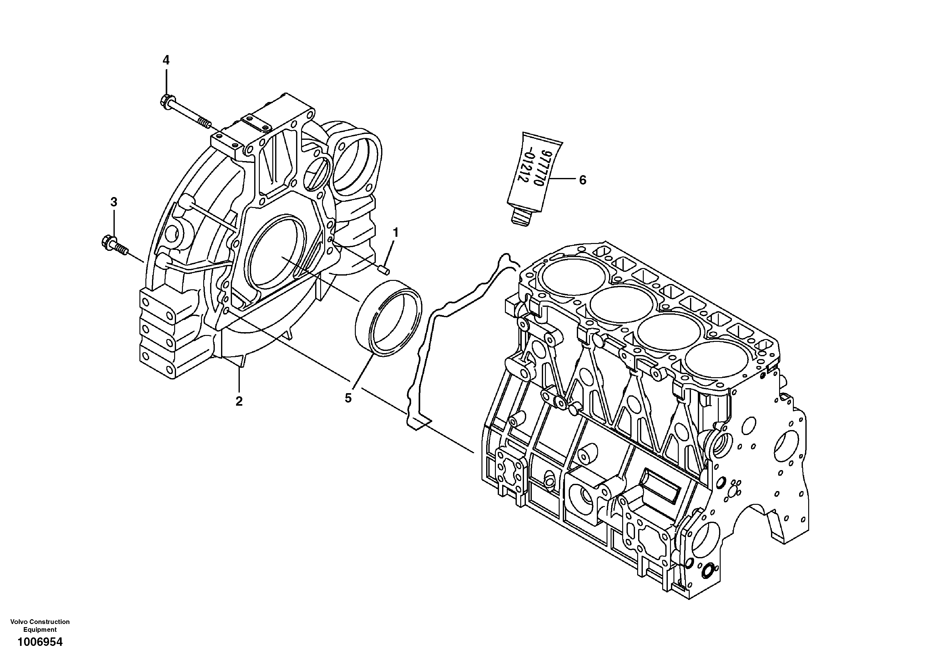 For upper engine part VOE11714764 VOLVO