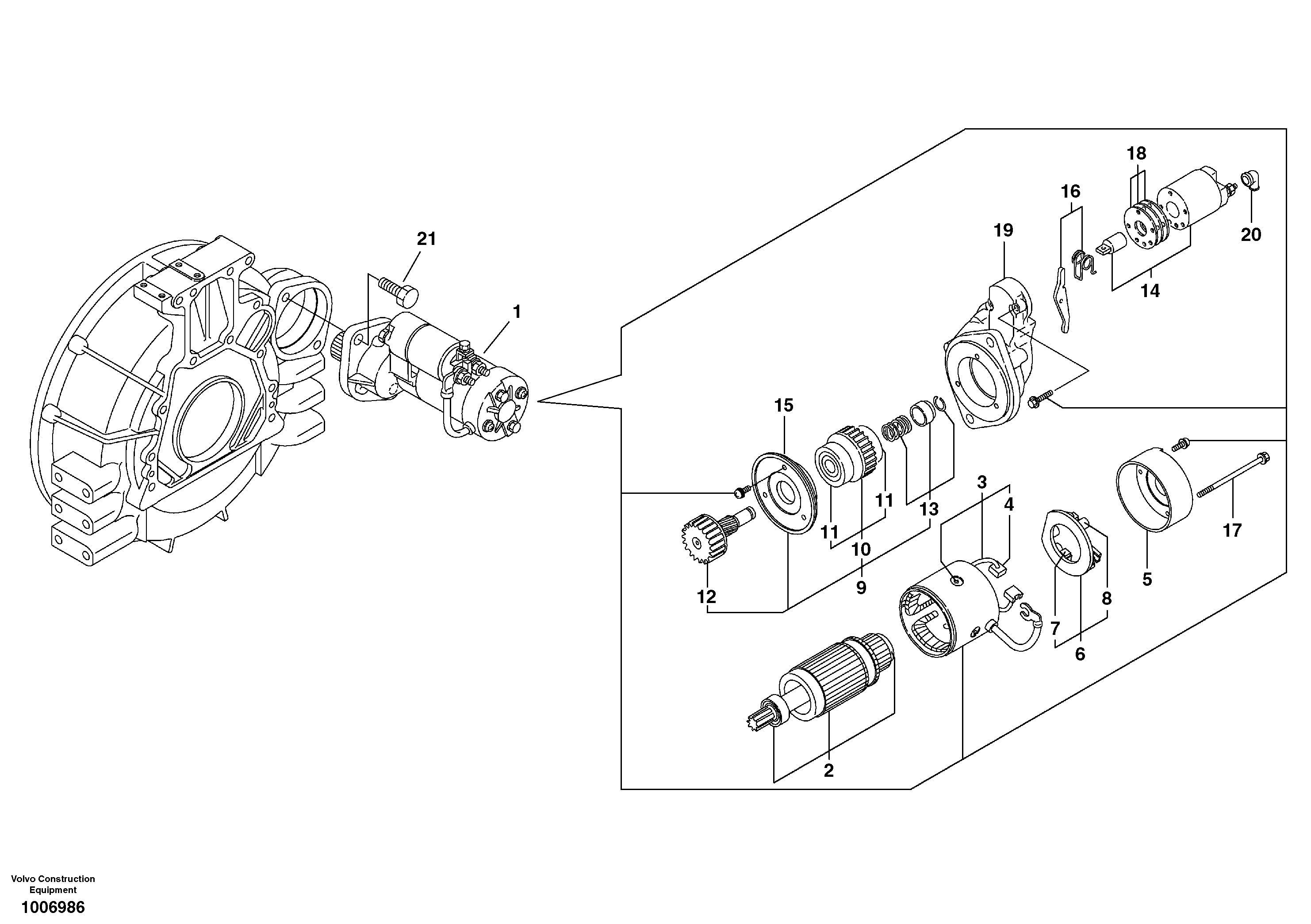 Oil Bath Filter VOE14522156 VOLVO