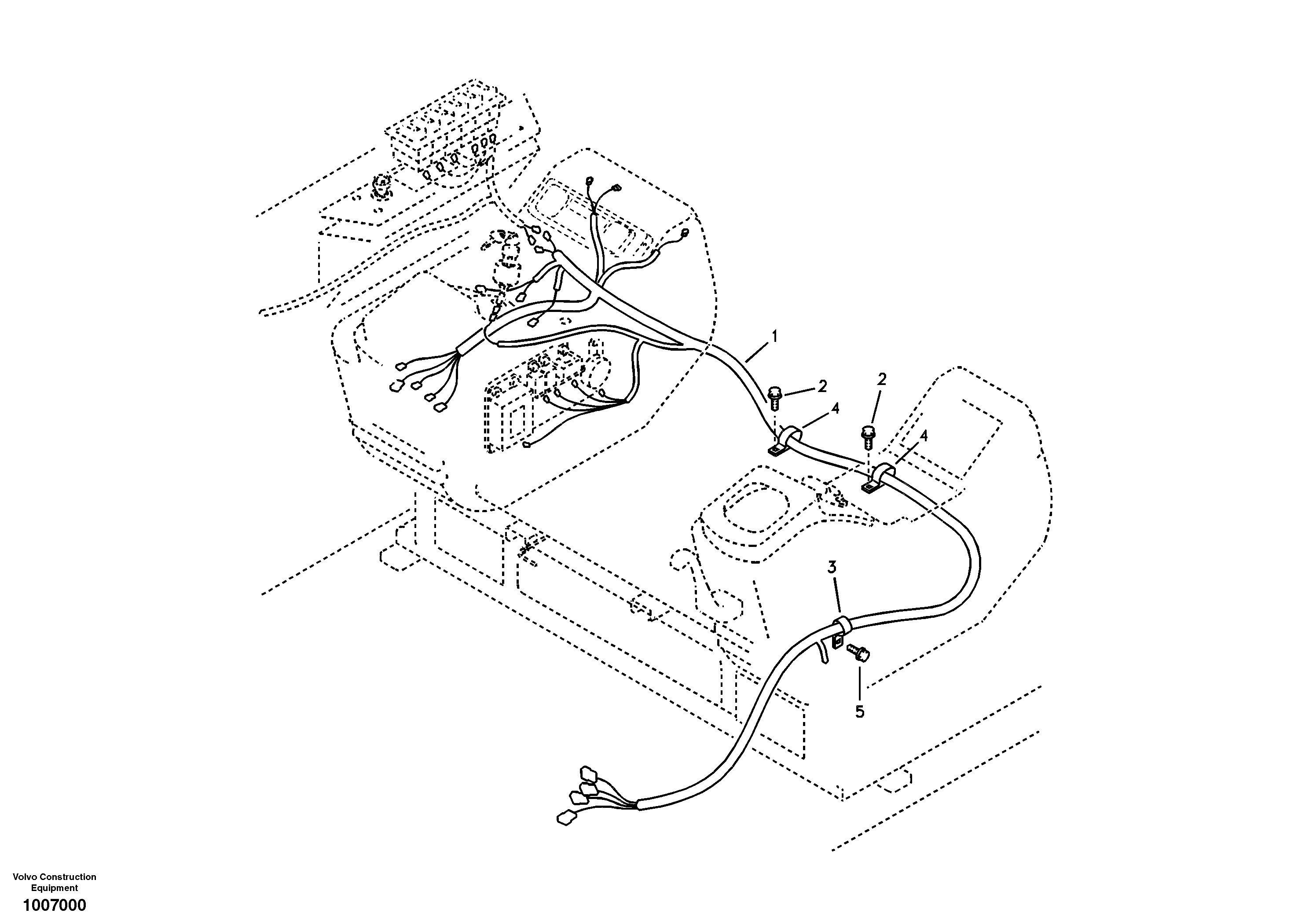 Wire harness VOE14535885 VOLVO