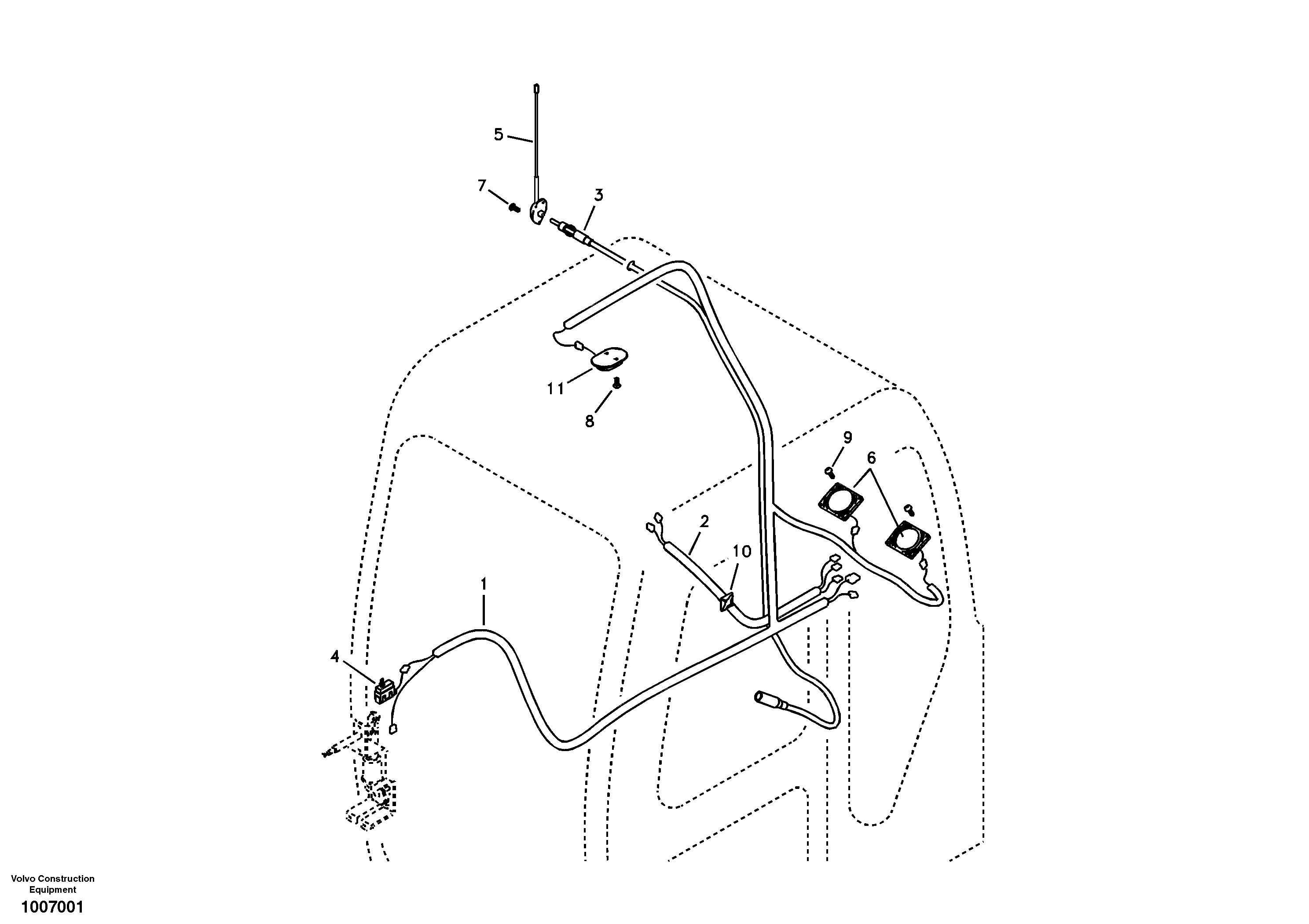 Brake Shaft VOE14529068 VOLVO