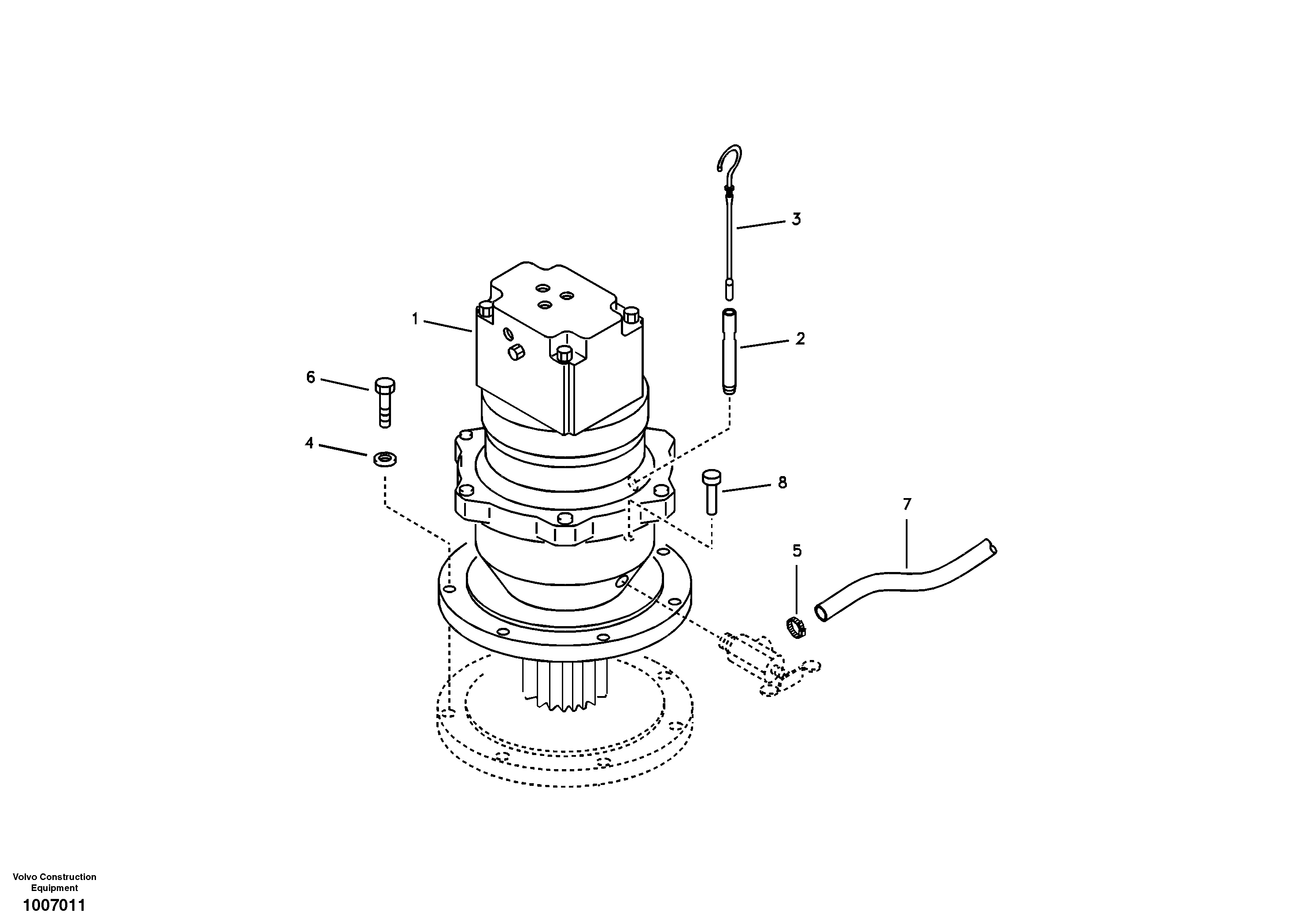 Damping material set VOE14639963 VOLVO