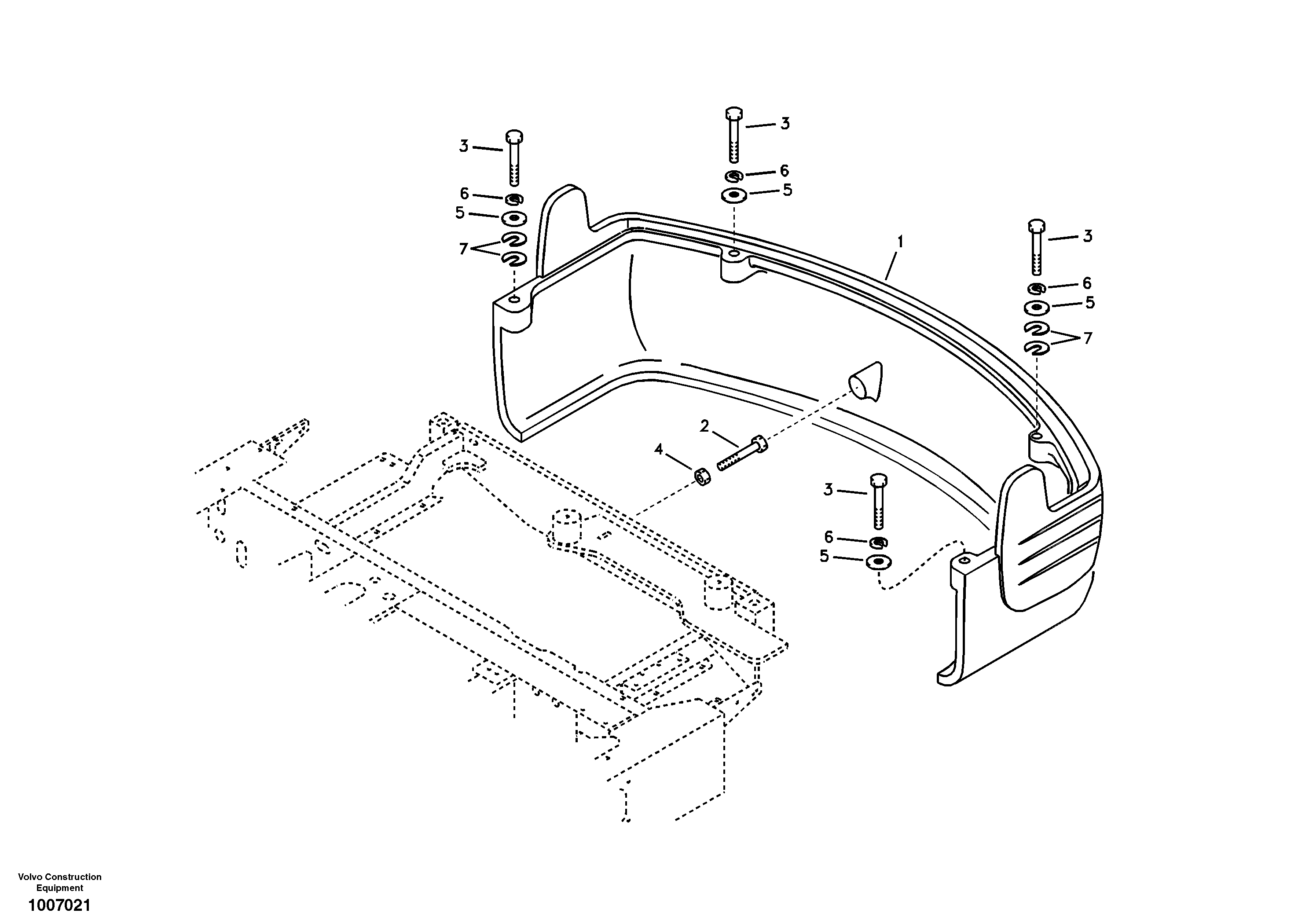 Washer SA2073-00920 VOLVO