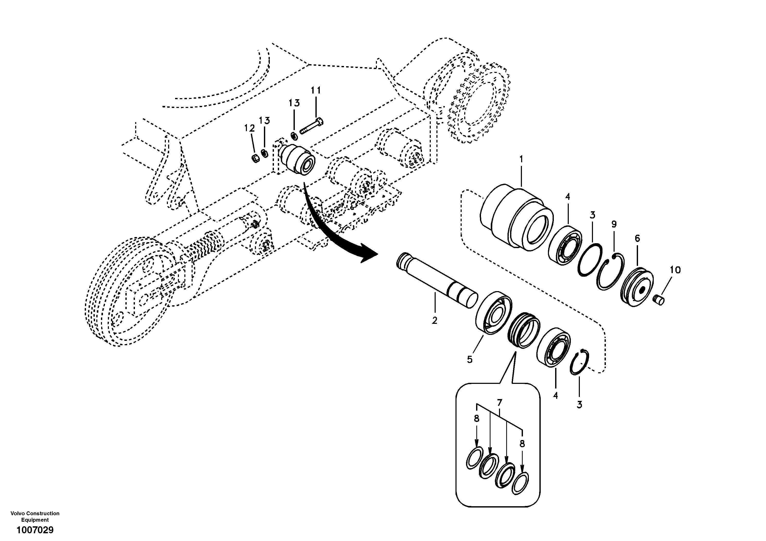 Protecting plate RM/VOE14531602 VOLVO