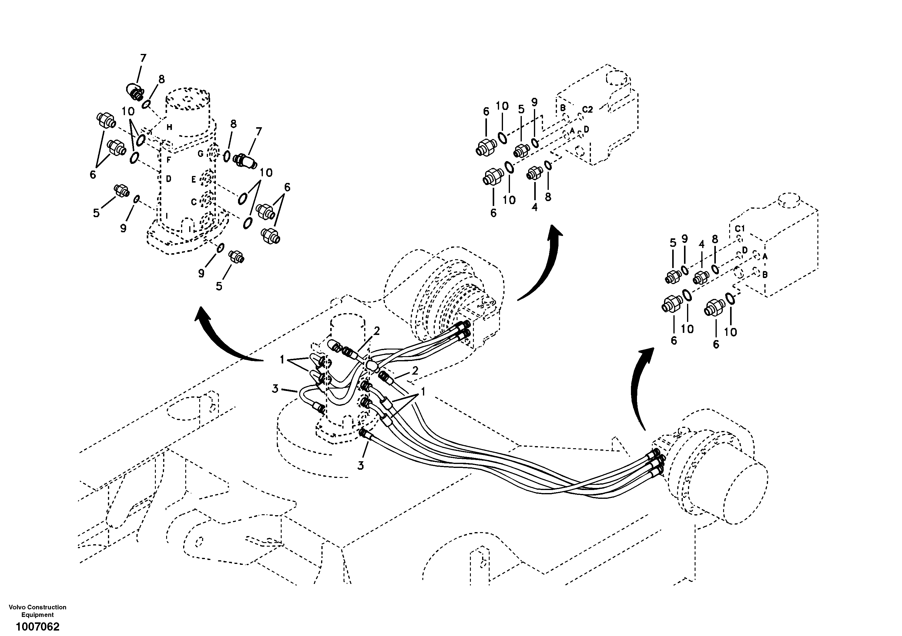 Timing gear casing SA9453-14725 VOLVO