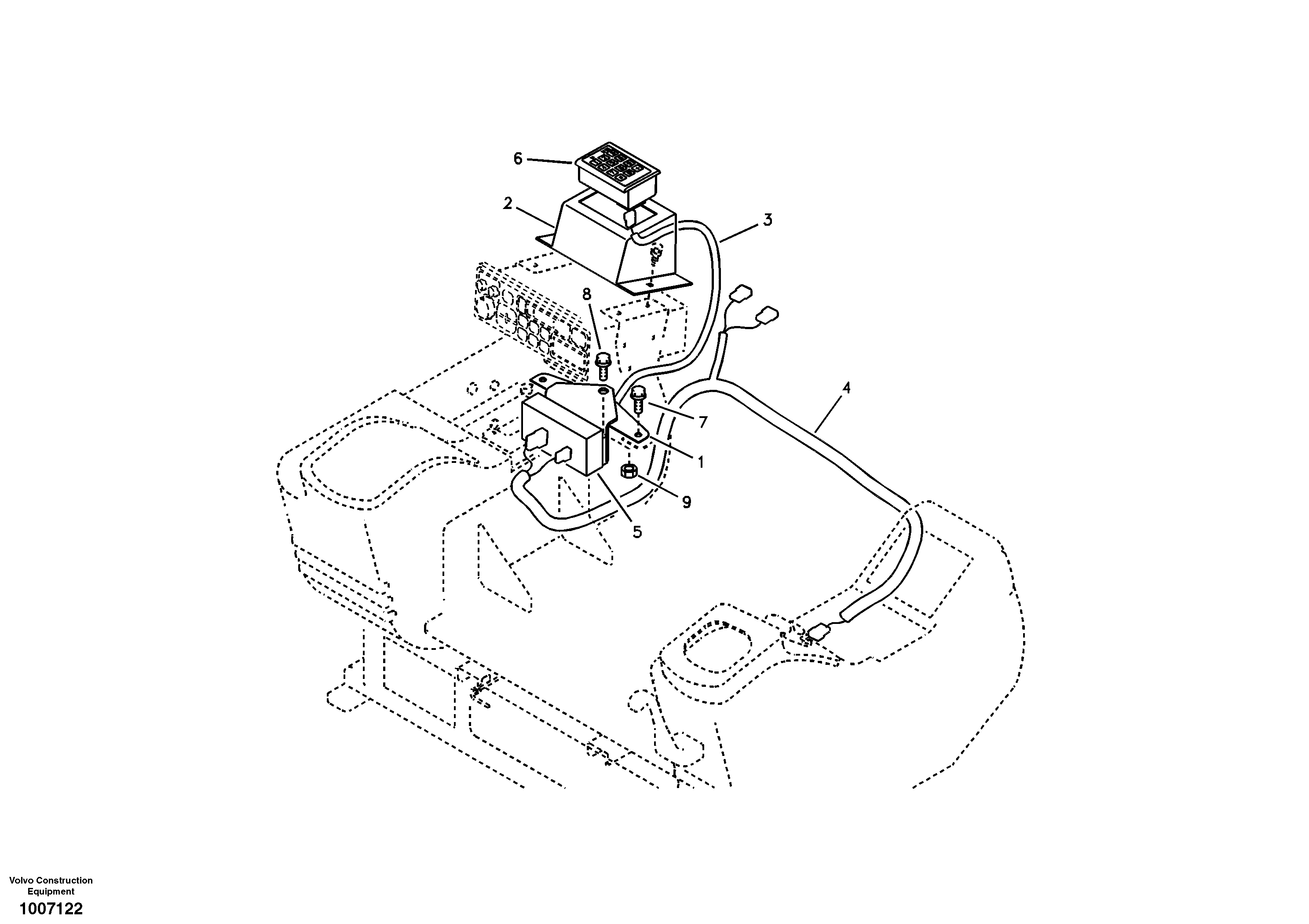 Bracket VOE14510751 VOLVO