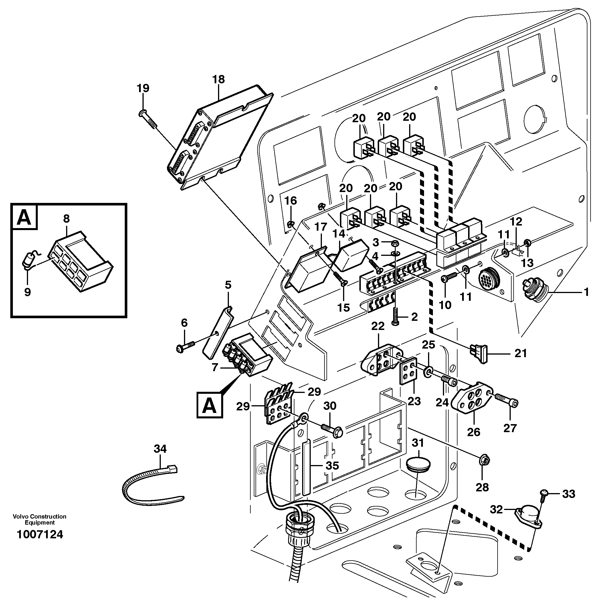 Sliding Strip VOE956080 VOLVO