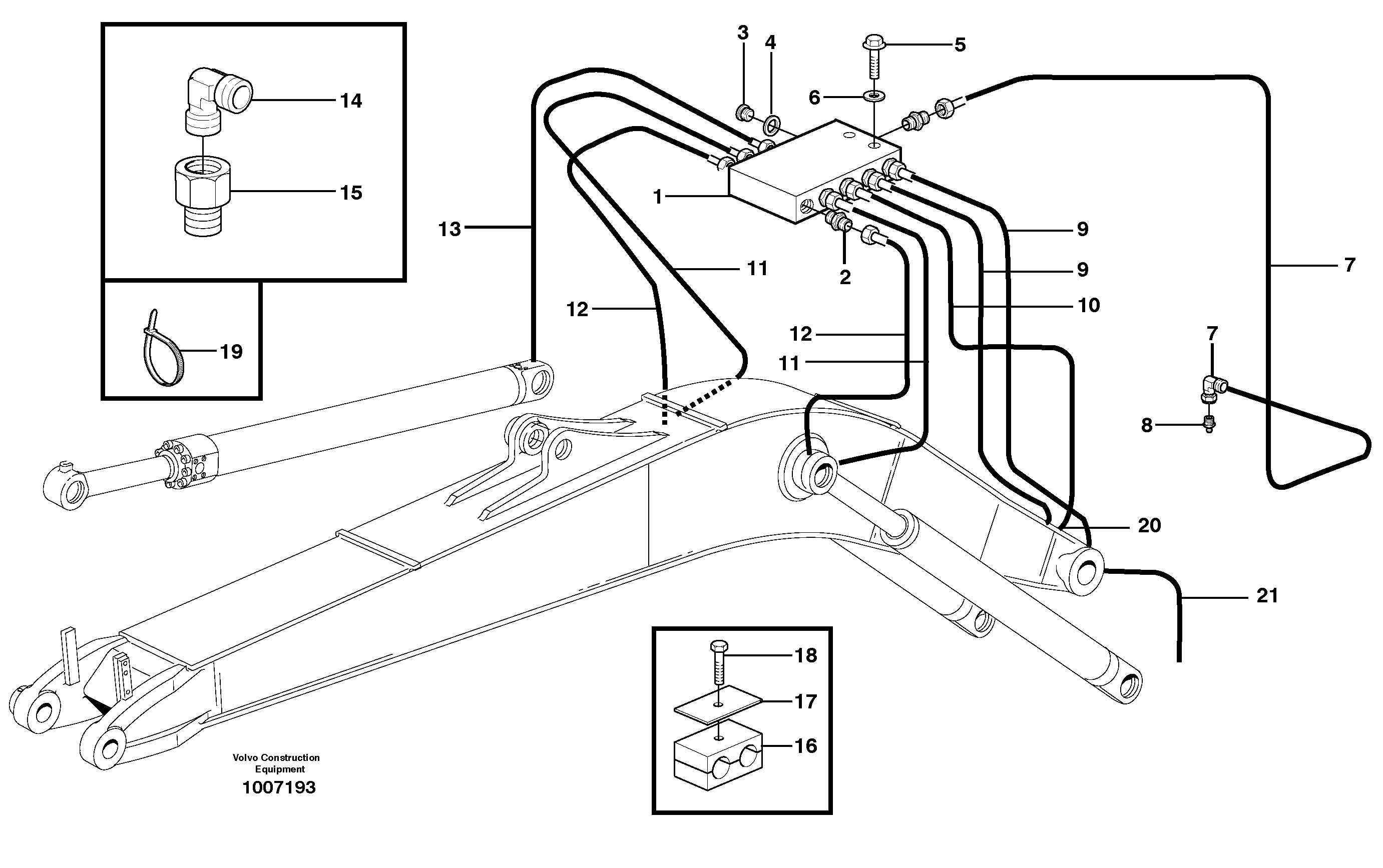 Screw VOE940103 VOLVO