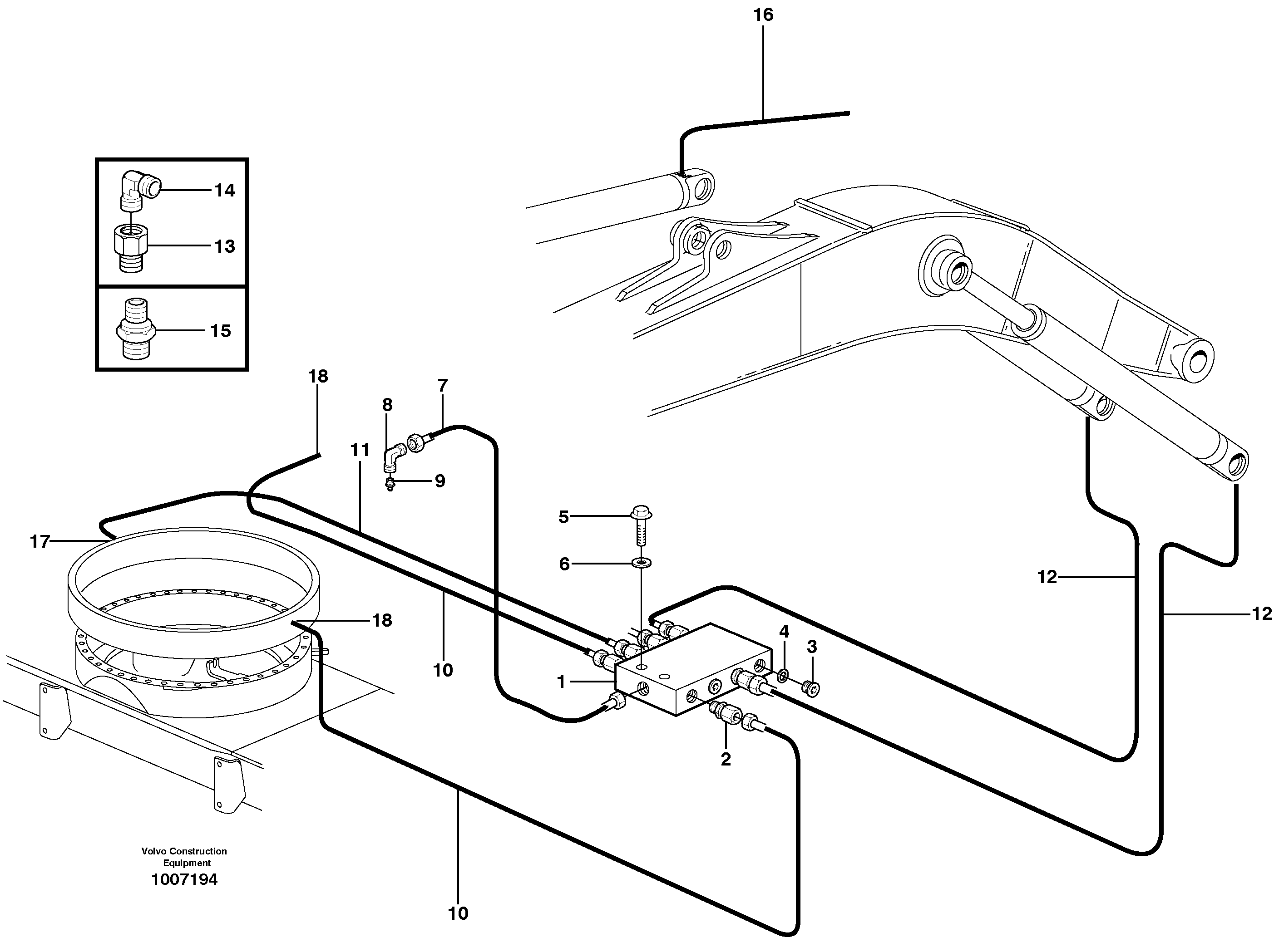 Adapter Kit RM/VOE14371975 VOLVO