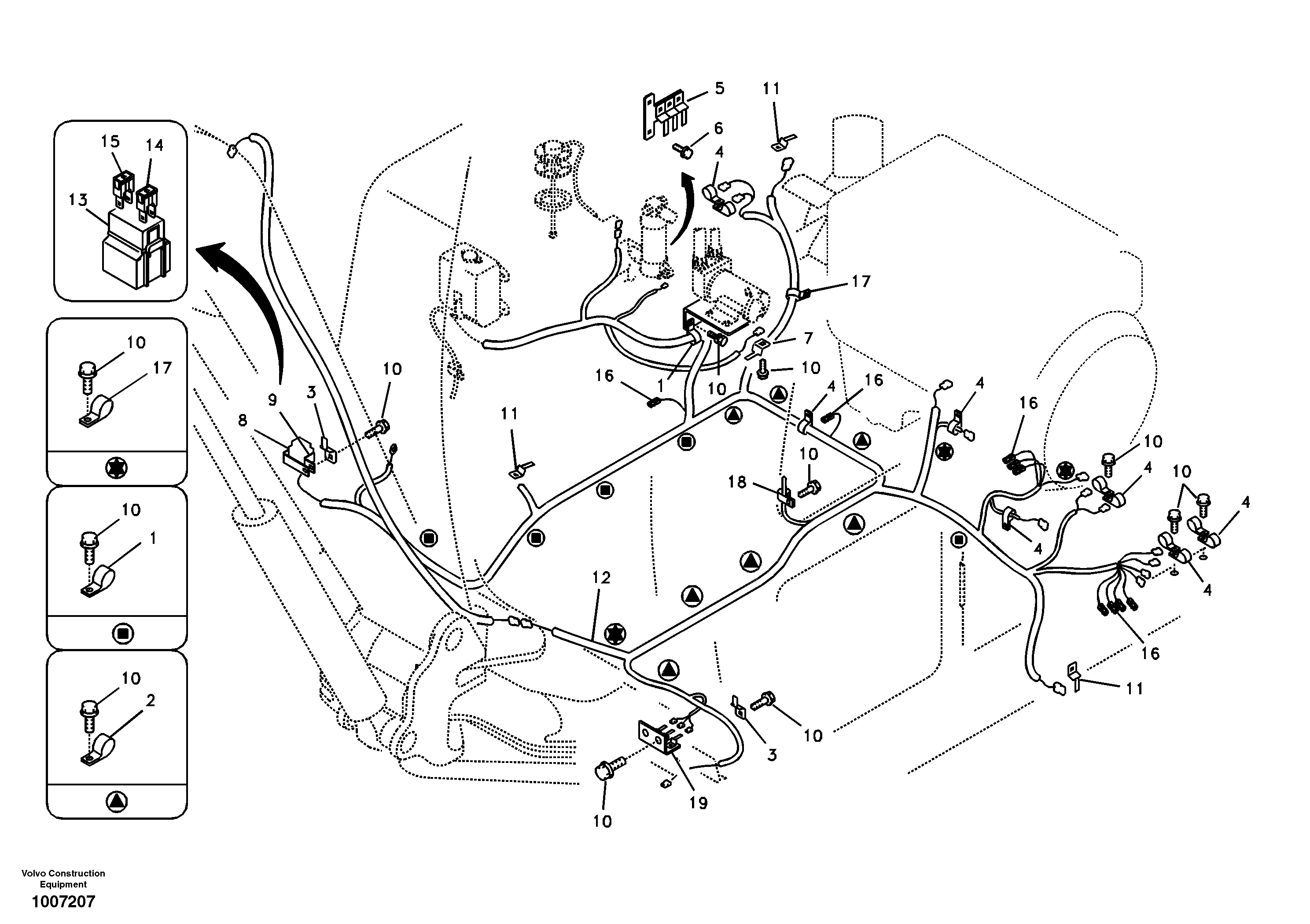 Bracket VOE14520294 VOLVO