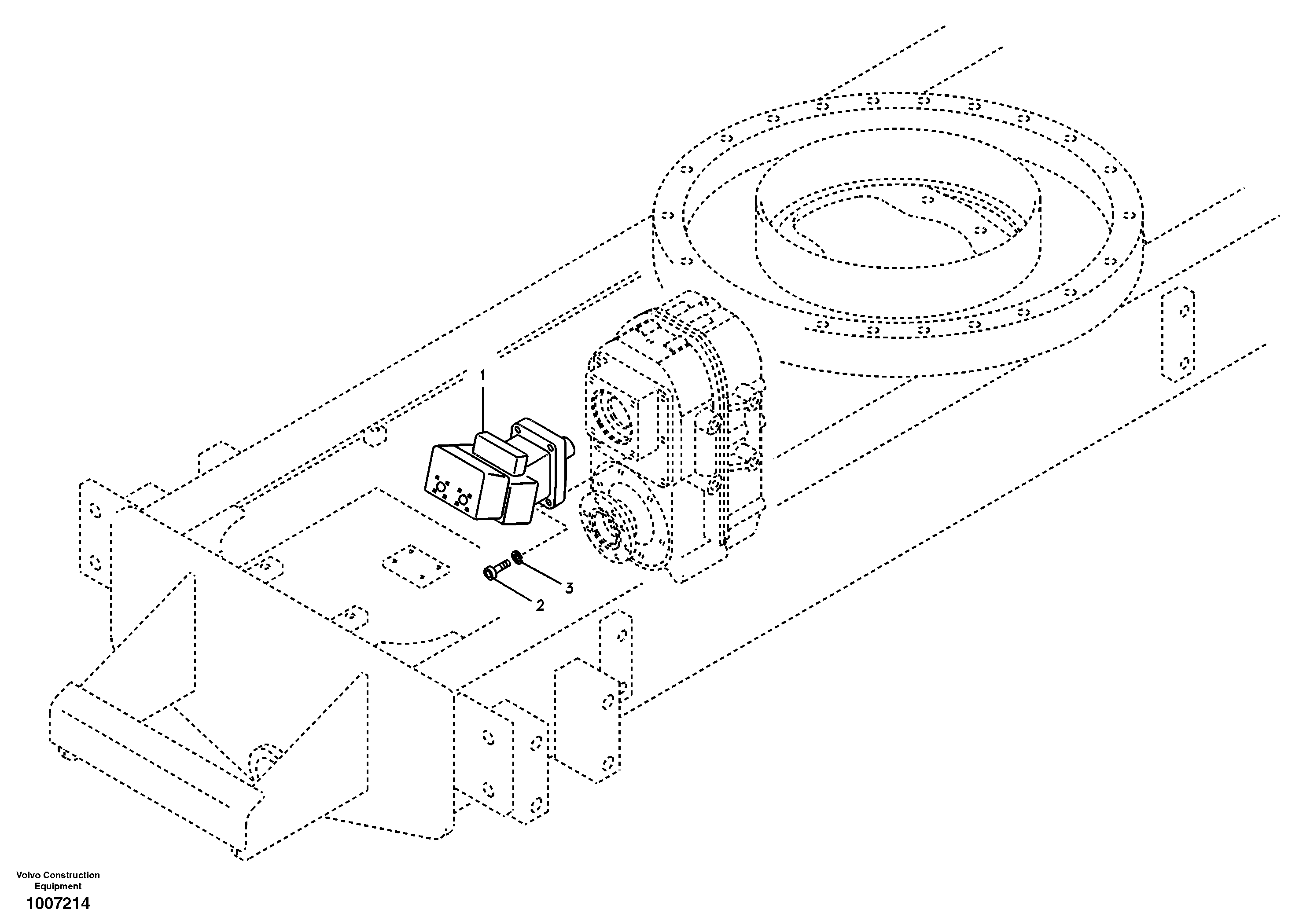 Brake disk VOE14524181 VOLVO