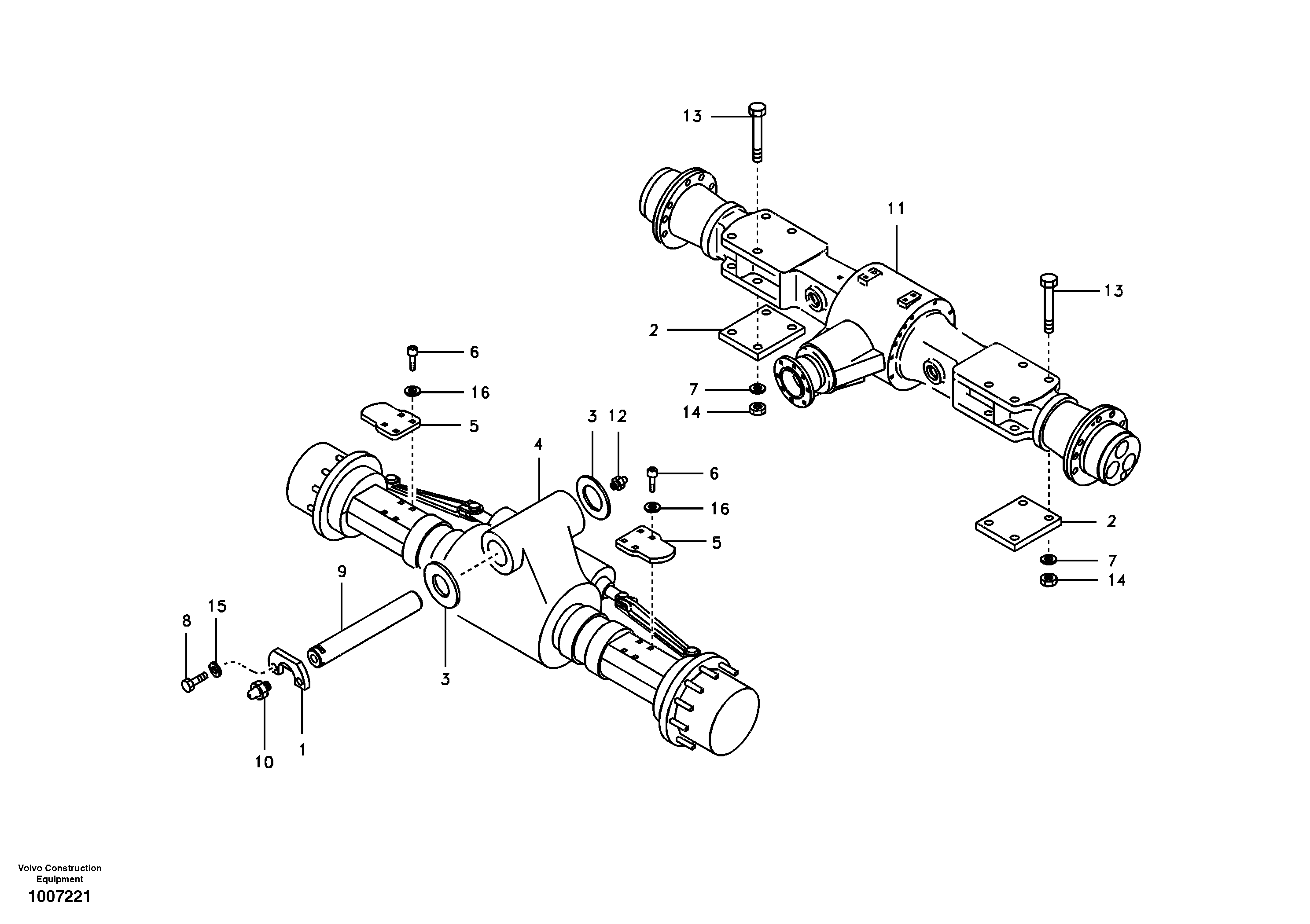 For upper engine part SA9013-11207 VOLVO