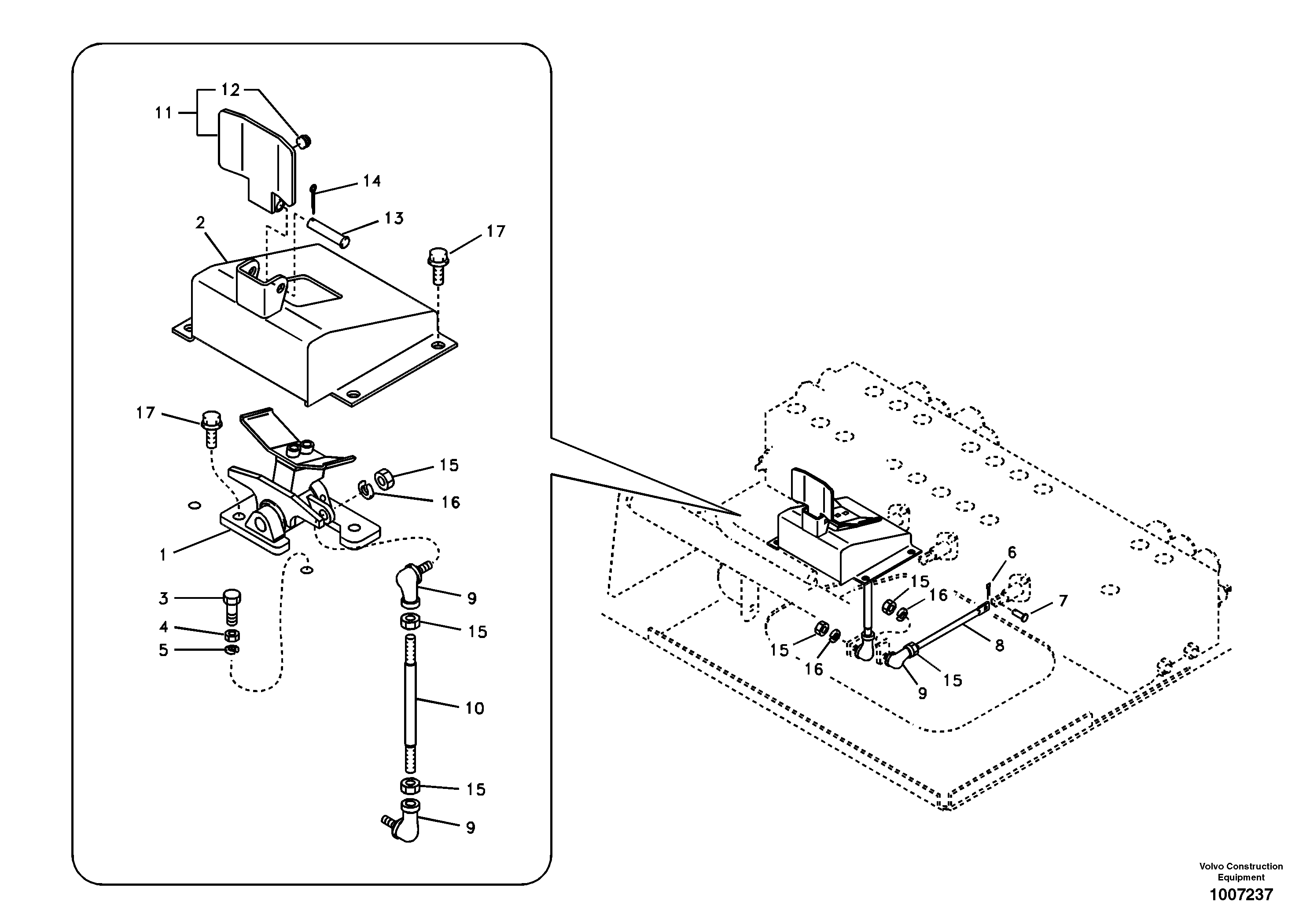 Crawler track VOE14880452 VOLVO