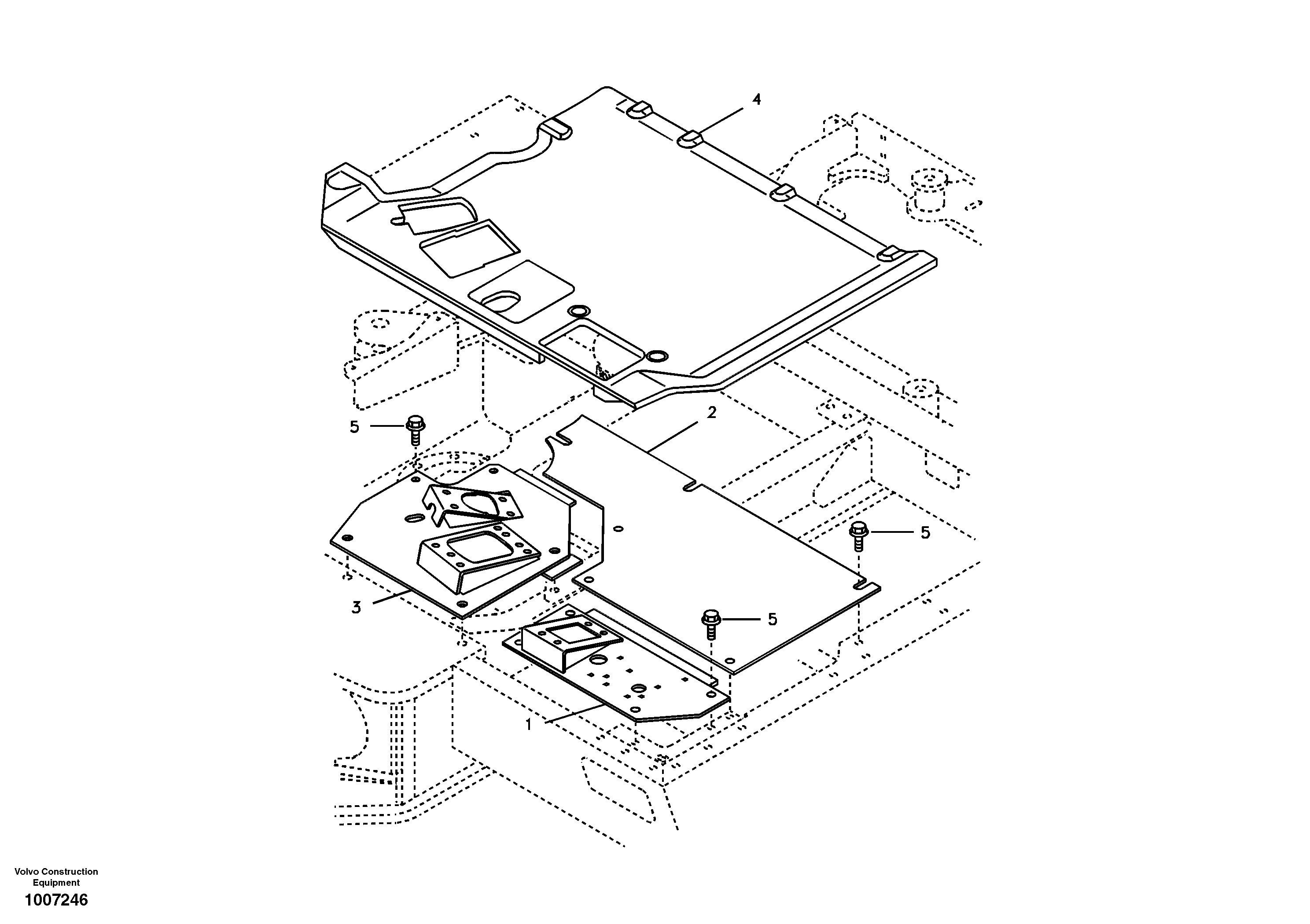 Floor mat VOE14520353 VOLVO