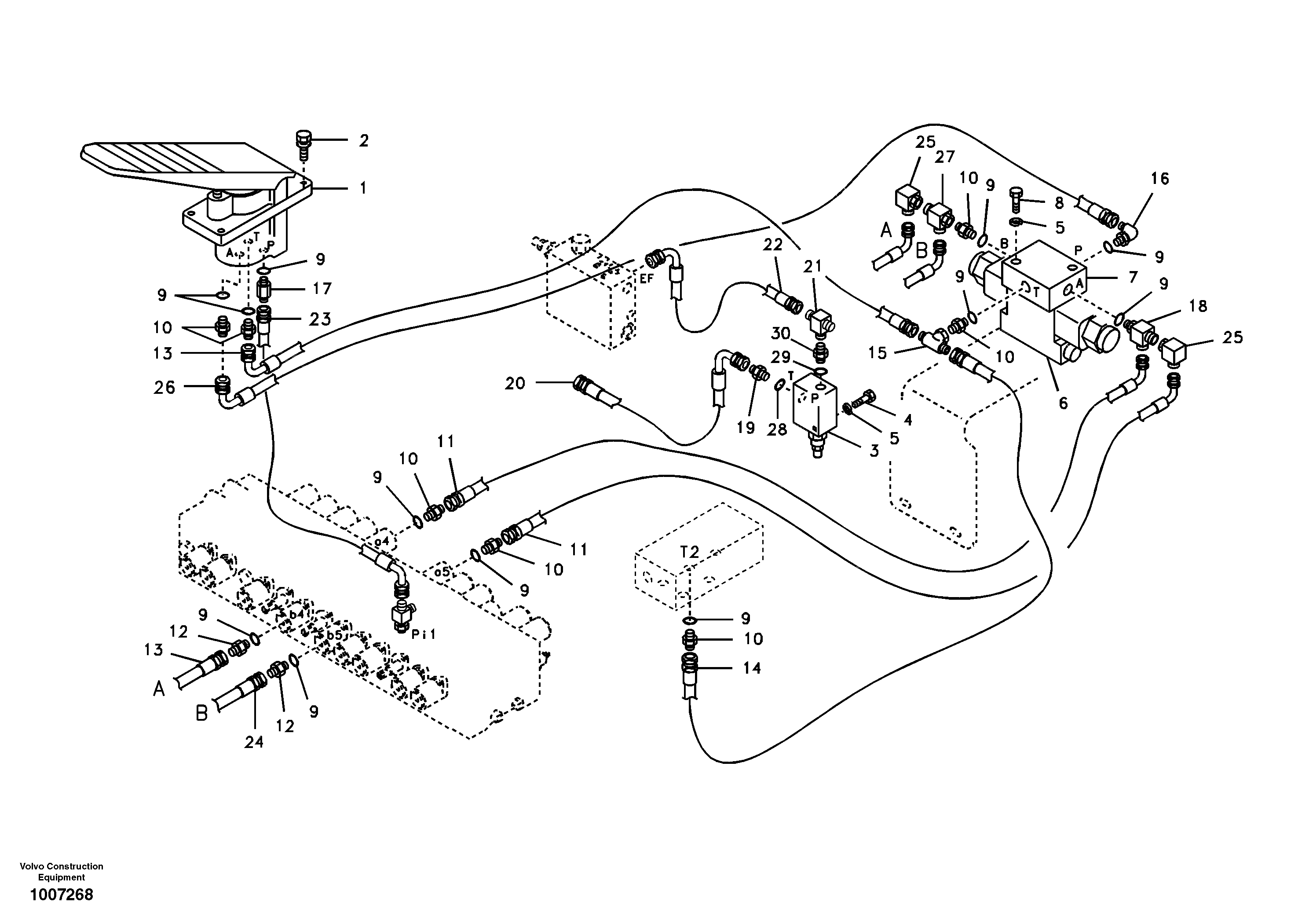 Relief valve VOE14517323 VOLVO