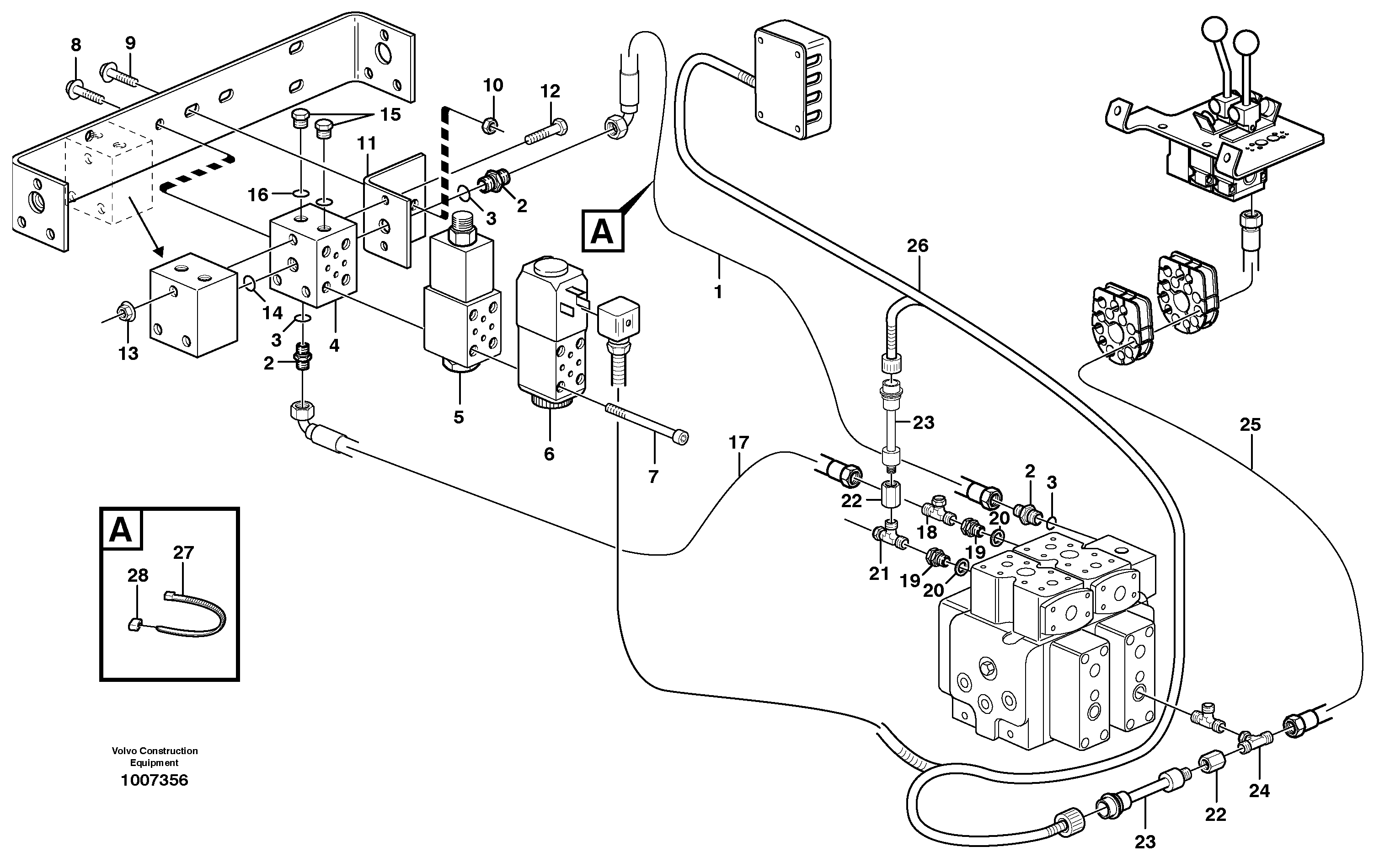Timing gear casing VOE935774 VOLVO