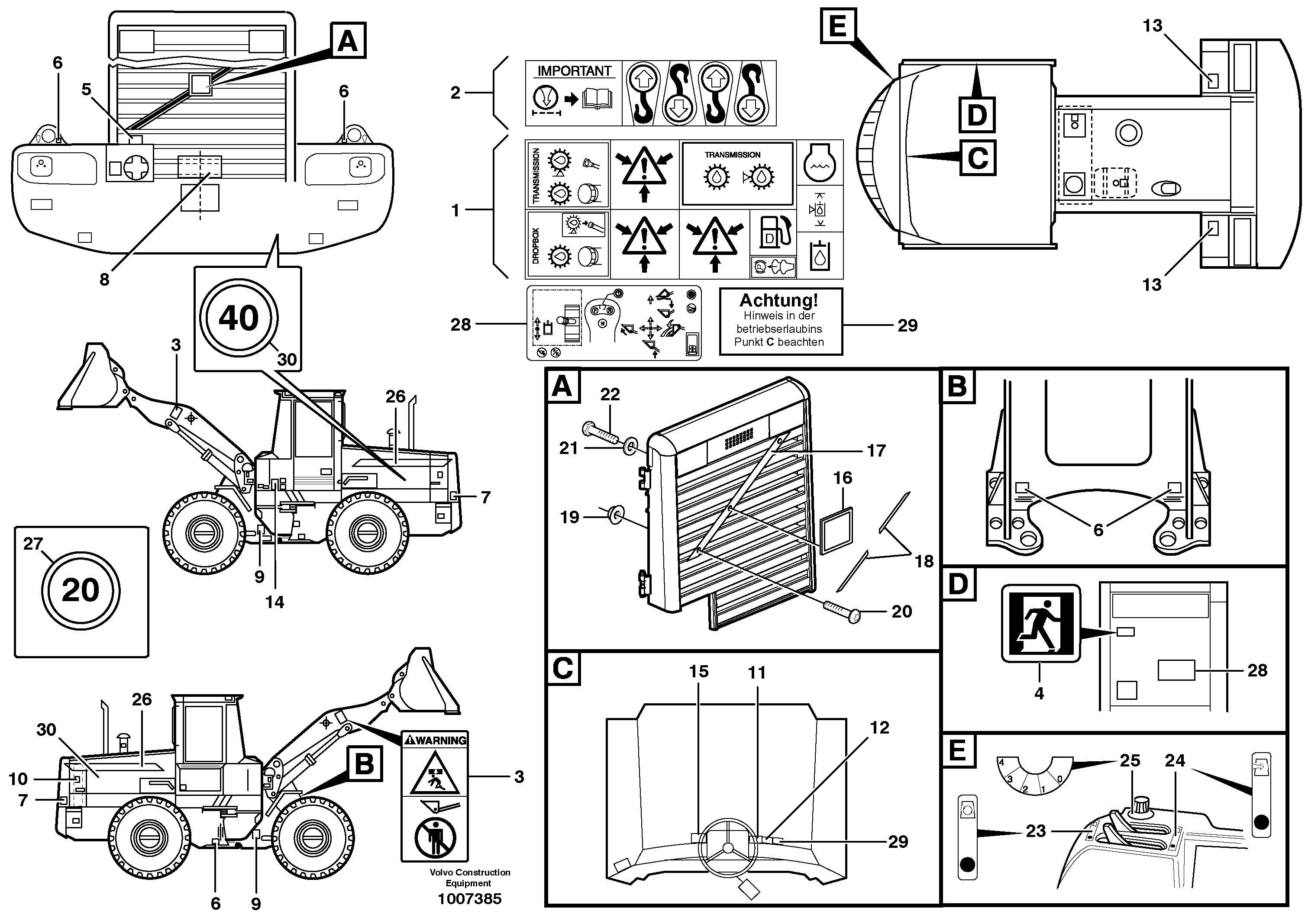 Cylinder Block VOE11152203 VOLVO