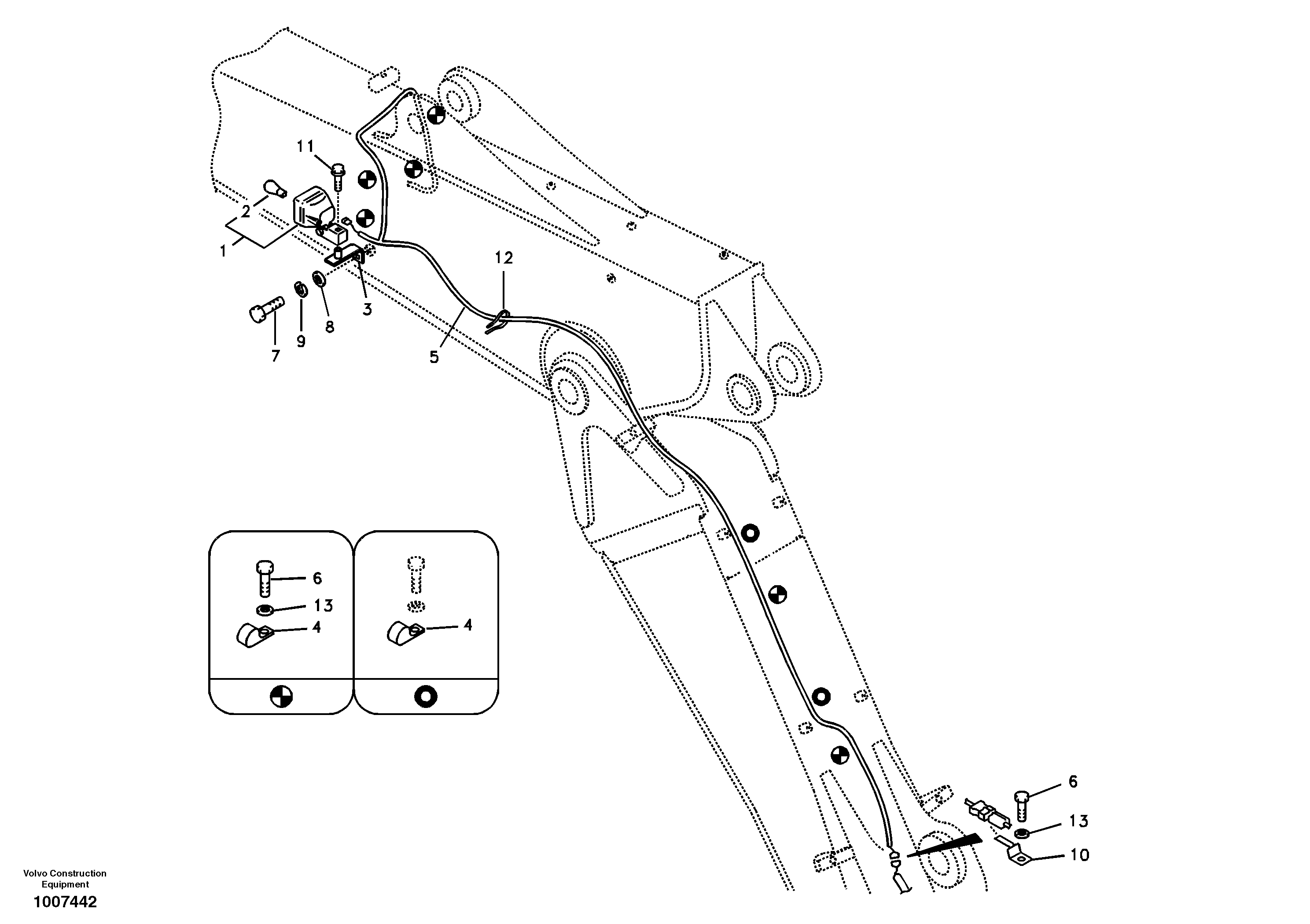 Support Leg VOE14530403 VOLVO